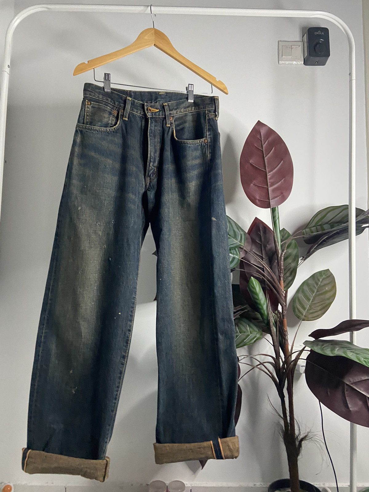 Edwin × Vintage VINTAGE EDWIN DENIM 505 SELVAGE Size US 30 / EU 46 - 2 Thumbnail