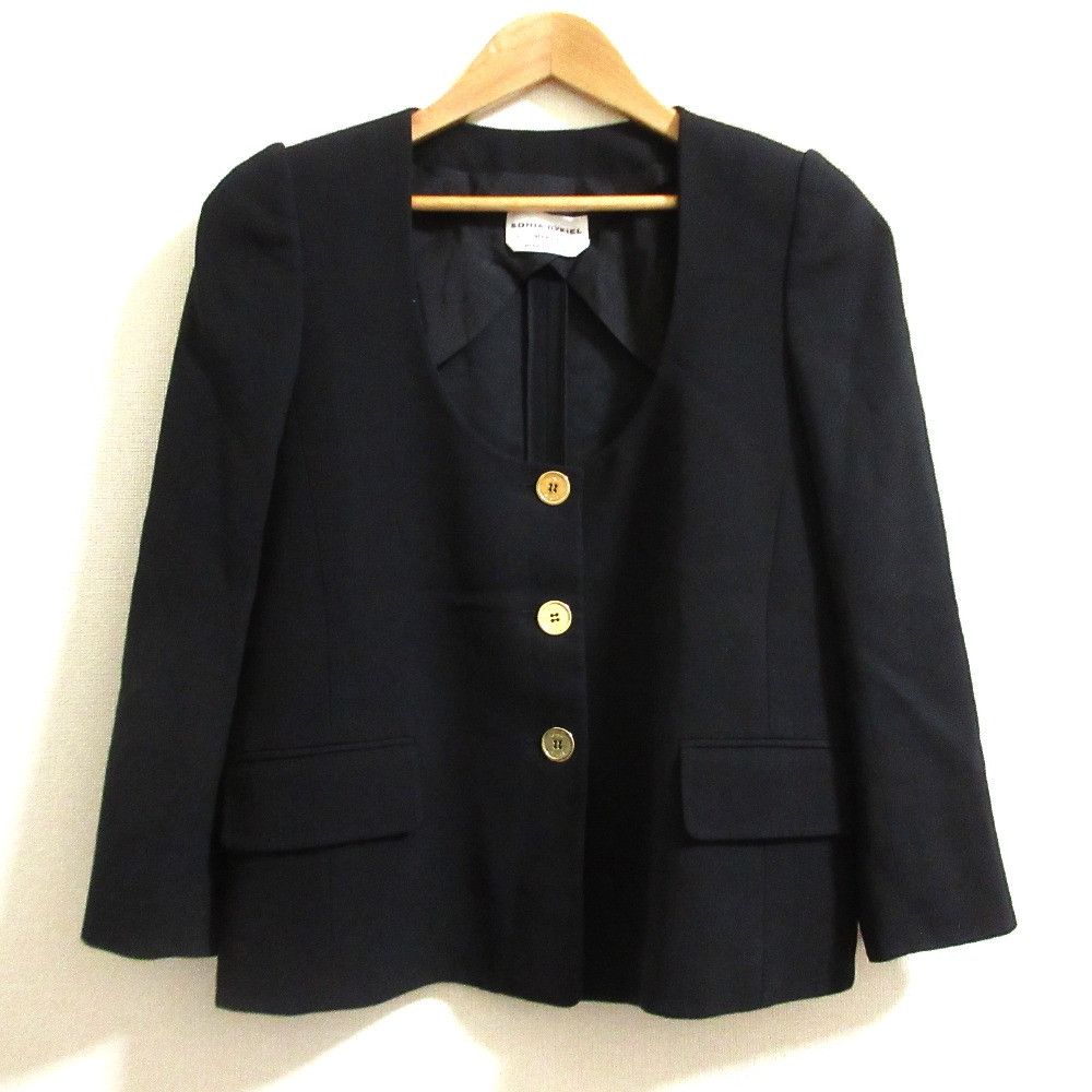 Other Other Sonia Rykiel No Collar Jacket Textile Outerwear DUTY FREE for USA Size ONE SIZE - 1 Thumbnail