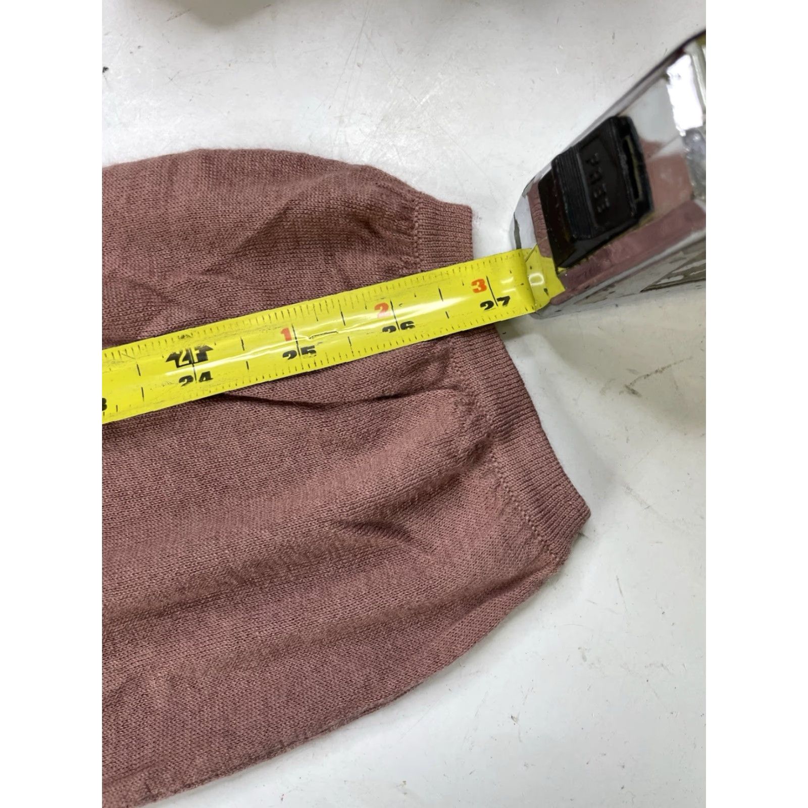 Vintage Naked Cashmere Women’s Sweater Dress Pink Midi Open V-Neck Long Sleeve S Size Small Womens Midi Pink Sweater Dress V-Neck Open Cassmere? Size S / US 4 / IT 40 - 4 Thumbnail