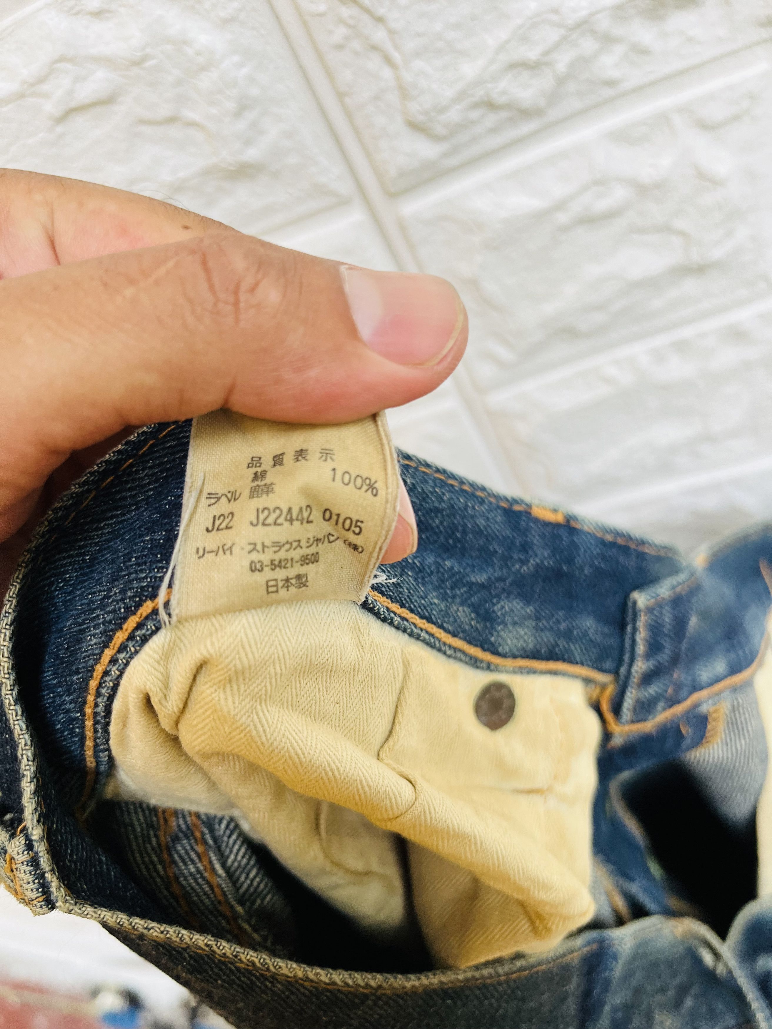 Levi's Vintage Clothing Vintage WW2 Levis True Vintage Reissue Fashion Style Size US 33 - 18 Thumbnail
