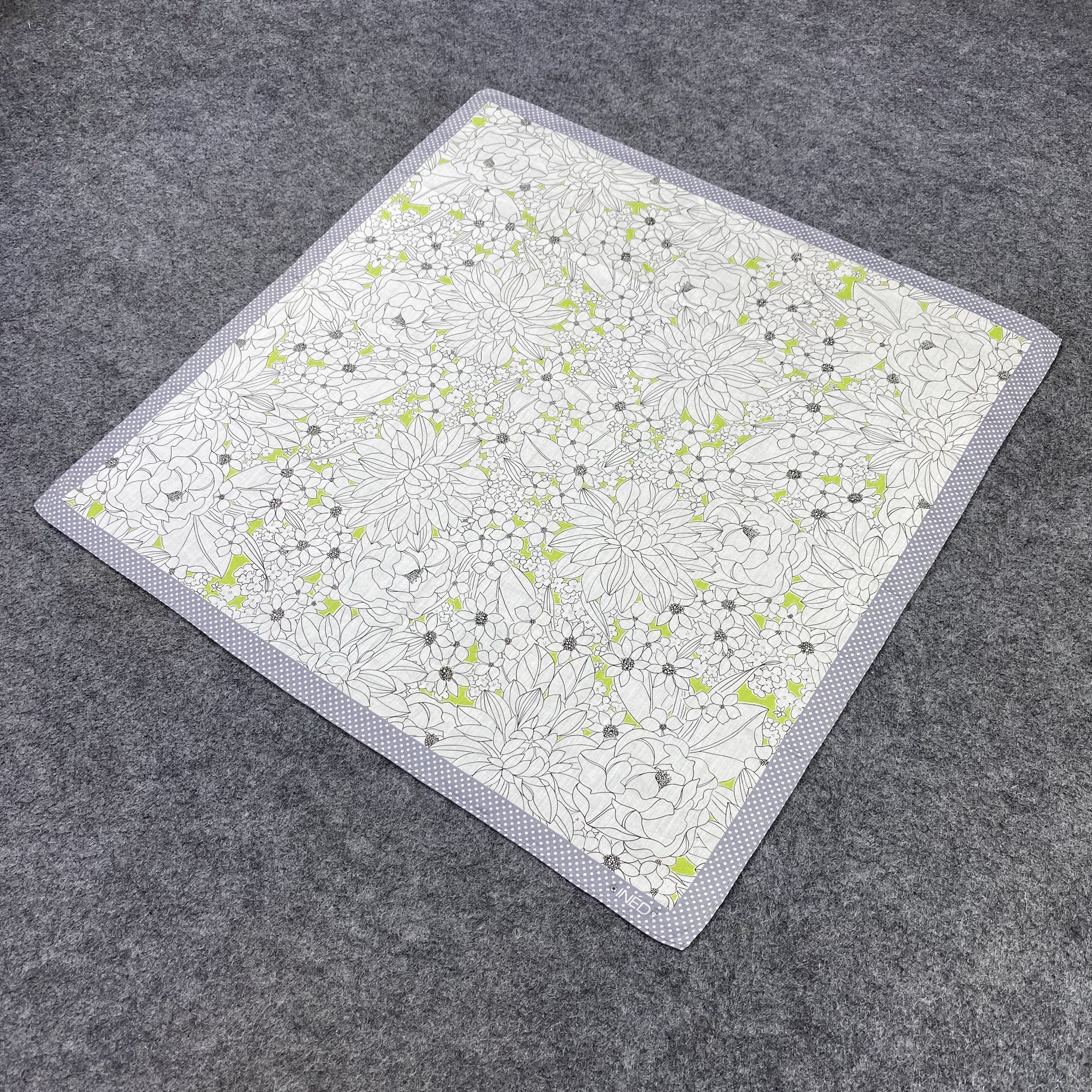 Yohji Yamamoto Ined Handkerchief / Bandana / NeckerchieB2243 Size ONE SIZE - 4 Thumbnail