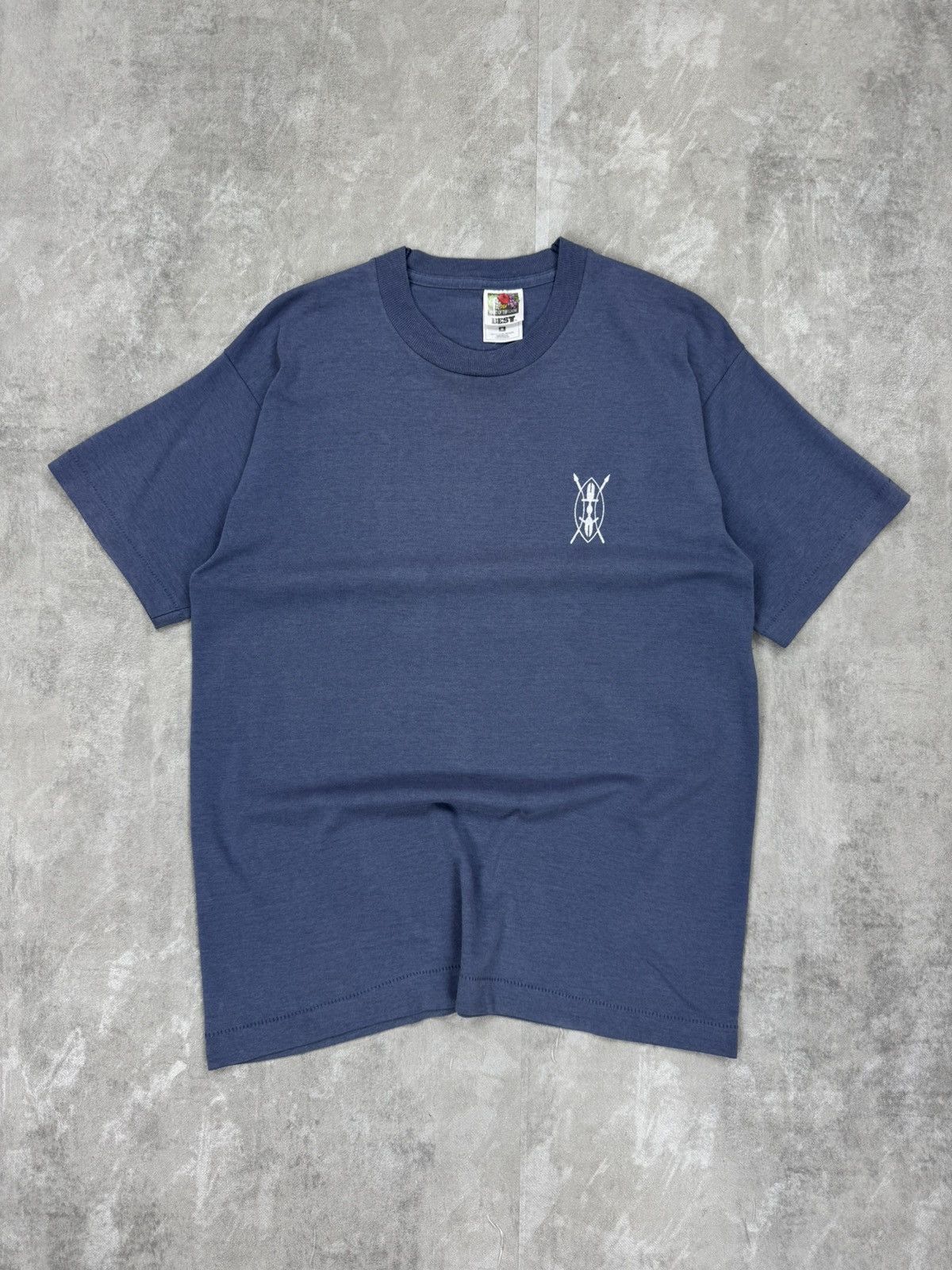 Fruit Of The Loom Fruit Of The Loom tee Vintage Kenyan Navy KNS SHUPAVU P 3131 Size US M / EU 48-50 / 2 - 1 Thumbnail