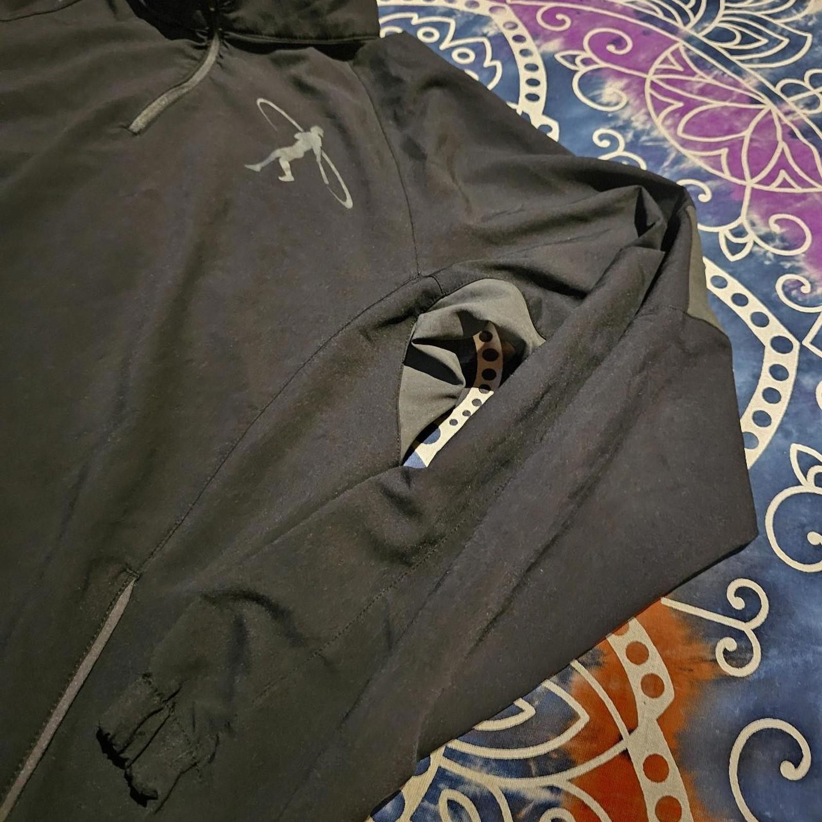 Nike Nike Men's Black and Grey Nike Swingman Griffy Jacket Size US S / EU 44-46 / 1 - 5 Thumbnail