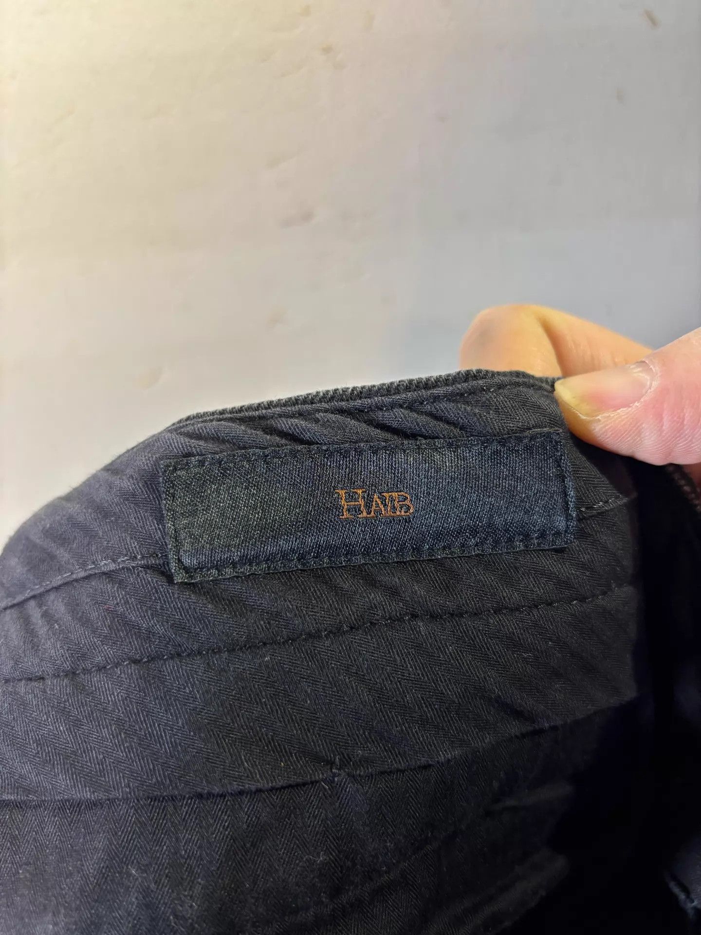 Other HALB Morishita 2008 Paris Runway Zip Fly Jeans L Size US 34 / EU 50 - 8 Thumbnail