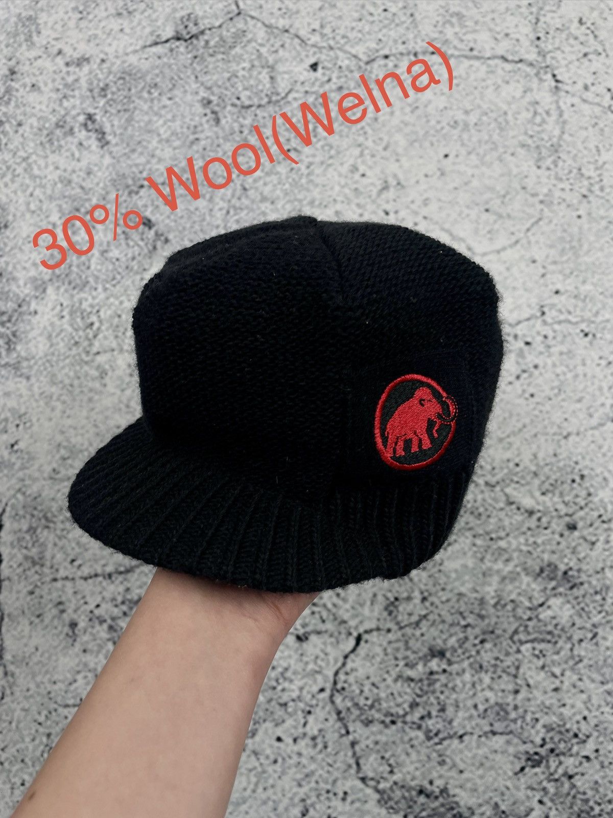Mammut Mammut one size winter Cap wool premium with a visor egv Size ONE SIZE - 1 Thumbnail
