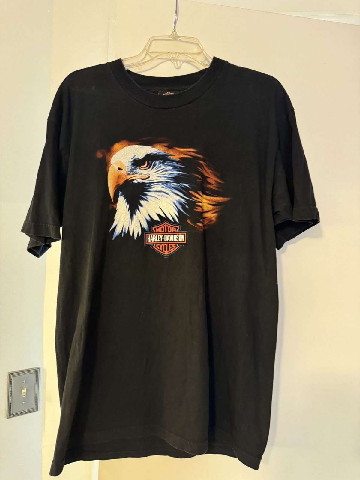 Harley Davidson × Vintage Vintage 2001 Harley Davidson ‘Fargo’ Tee Size US L / EU 52-54 / 3 - 1 Thumbnail