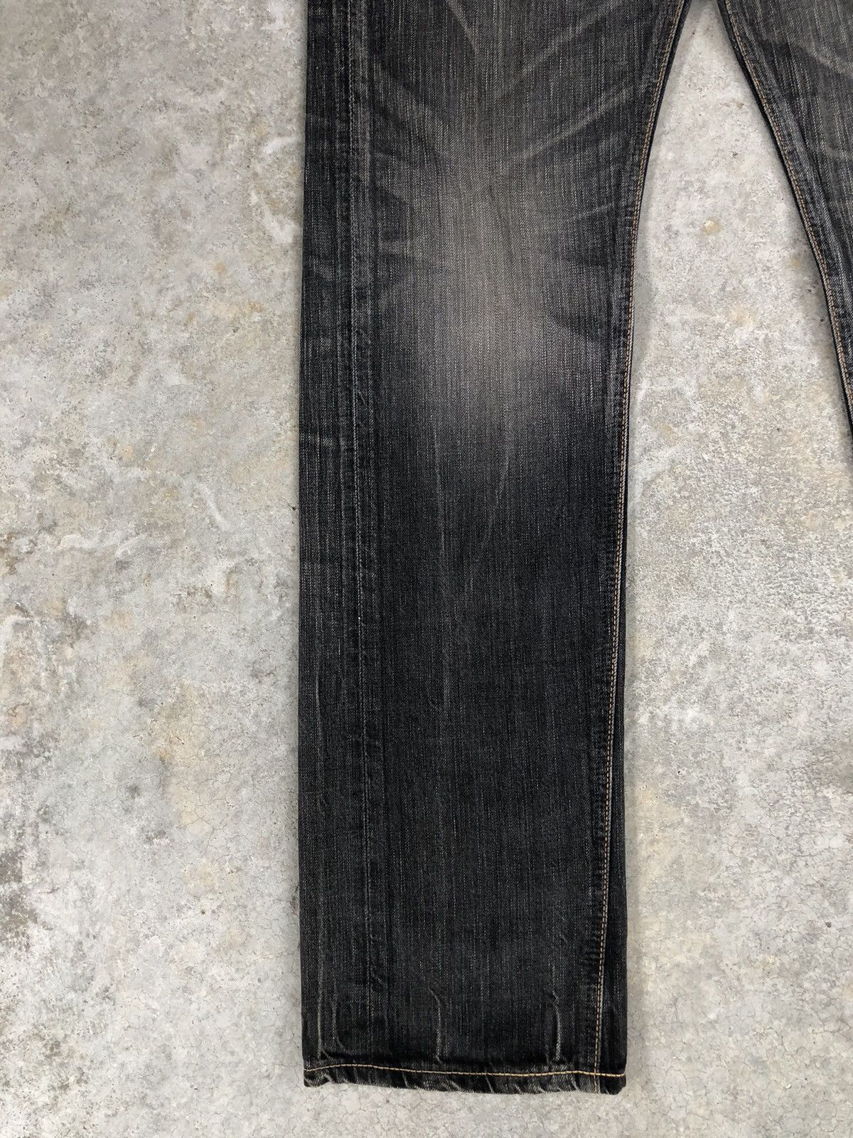 If Six Was Nine Edwin 503 Blue Trip Distressed Jeans Size US 32 / EU 48 - 6 Thumbnail