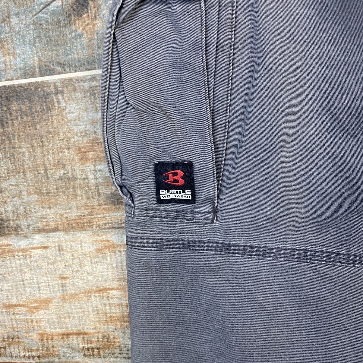Japanese Brand DL Burtle Gray Cargo Multipocket Pants #C1002 Size US 29 - 20 Thumbnail