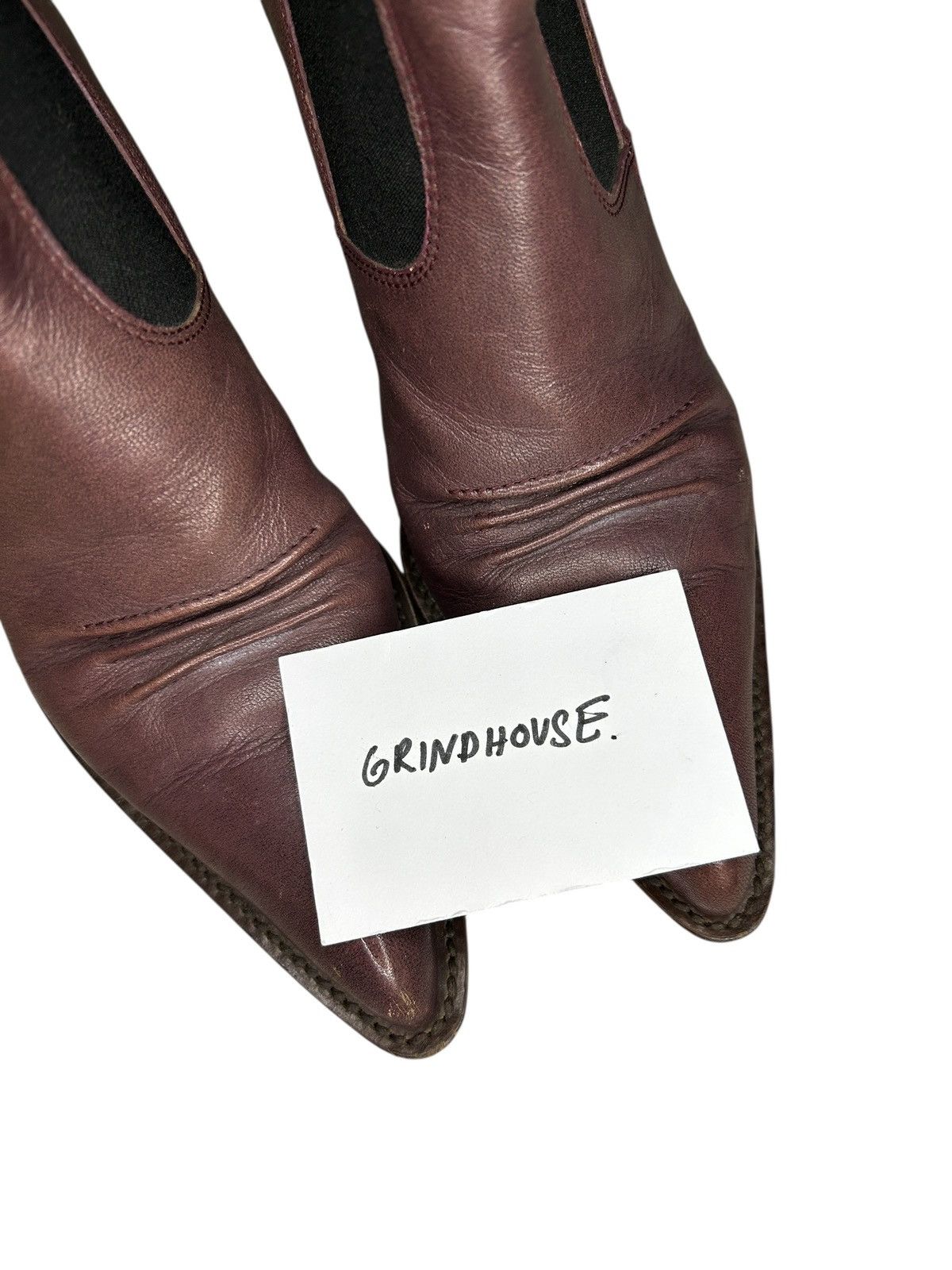 Miu Miu S/S 99 Kitten Heel Bootie Size US 4 / IT 34 - 8 Thumbnail
