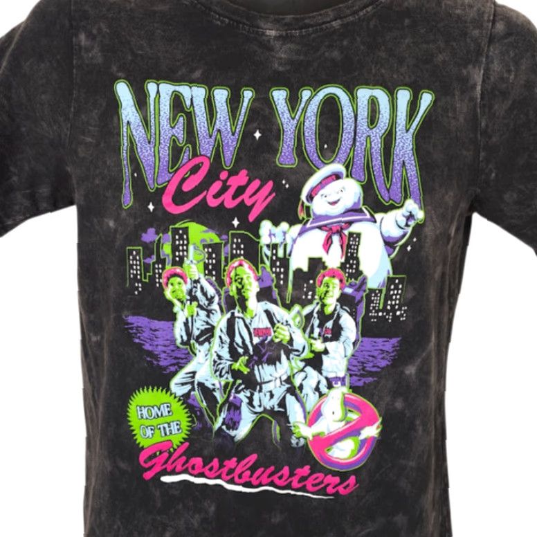 Vintage Ghostbusters T Shirt Mens Size Small Black Stonewash New York City Size US S / EU 44-46 / 1 - 2 Thumbnail