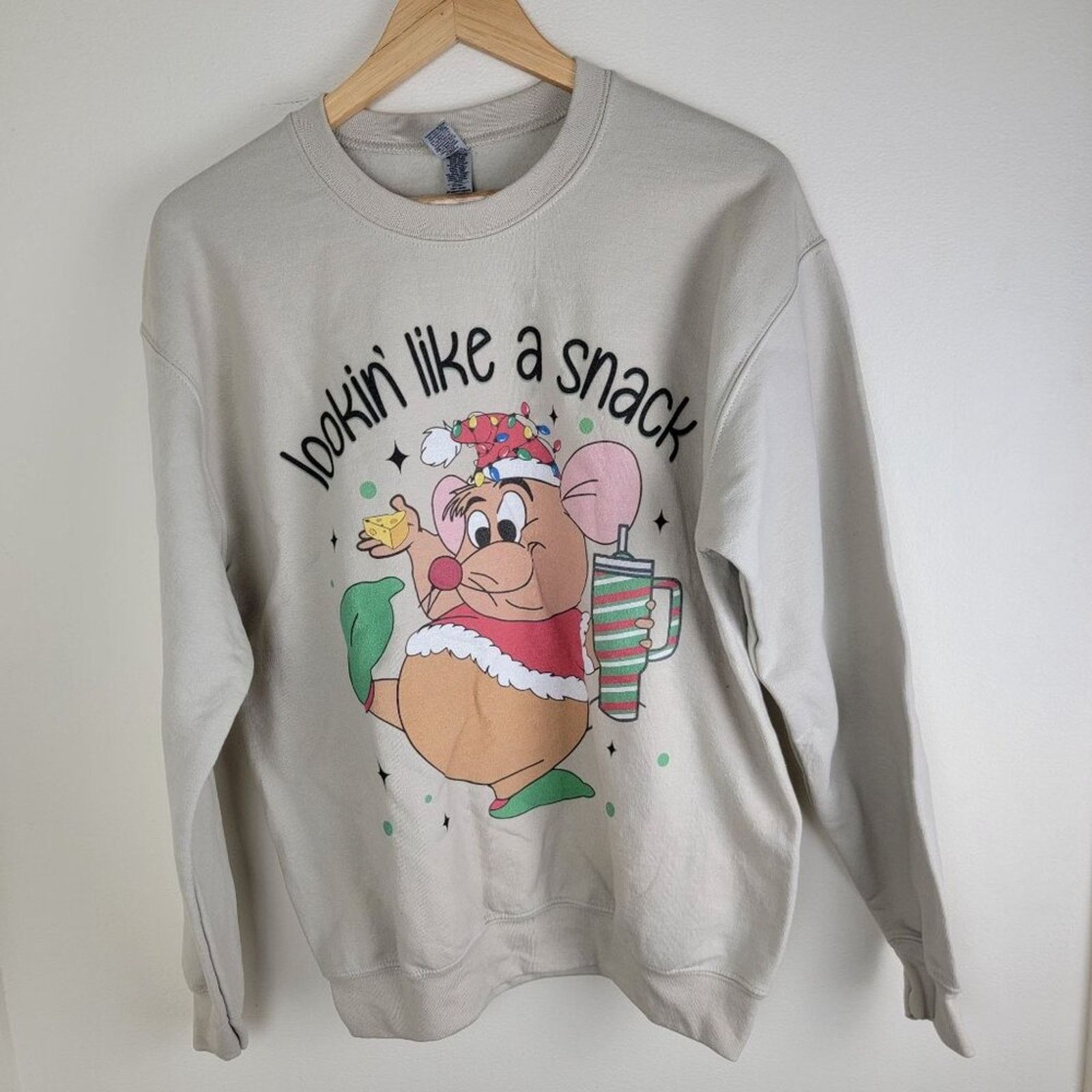 Gildan Gus Gus Christmas Sweatshirt Cotton Blend Gildan Heavy Blend Size M / US 6-8 / IT 42-44 - 7 Thumbnail