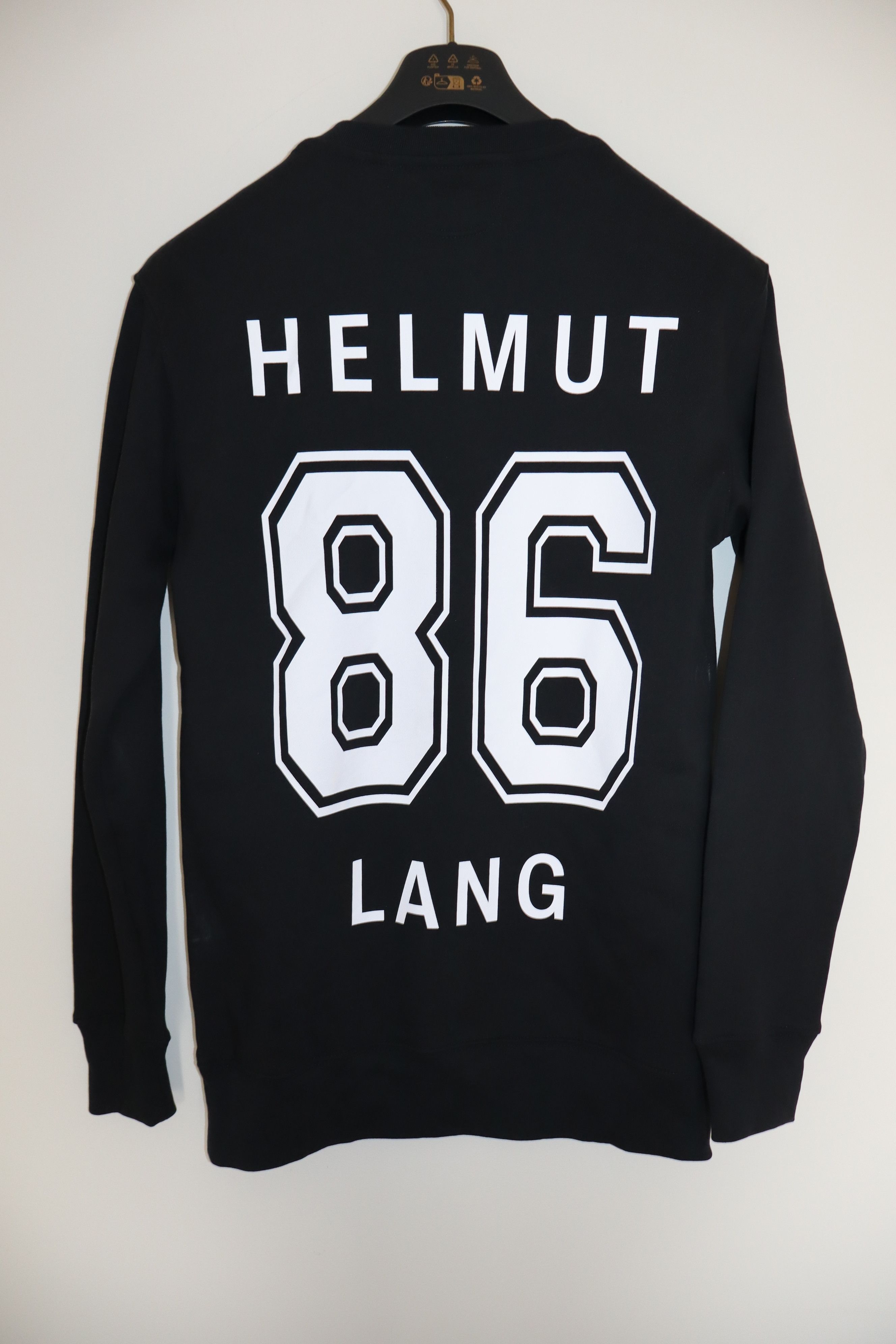 Helmut Lang 86 logo print sweatshirt Size US XS / EU 42 / 0 - 1 Thumbnail