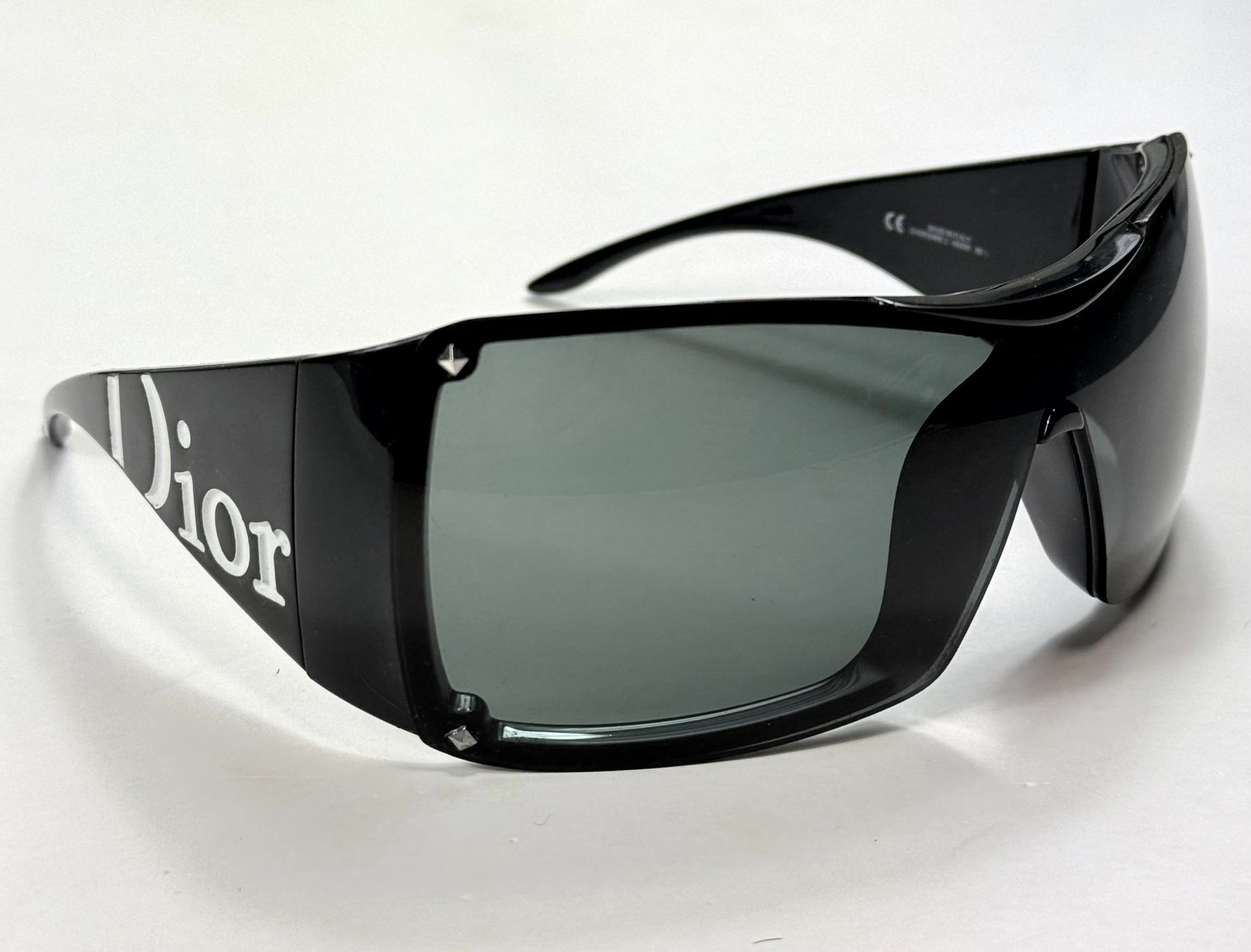 Dior × Vintage DIOR Lock Heart Logo Sunglasses Y2k archive