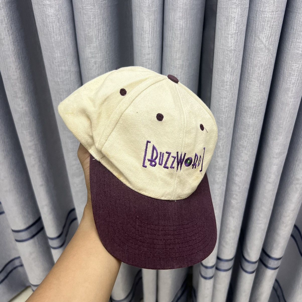 Vintage Vintage 90s Motorola Buzzword Cap Size ONE SIZE - 1 Thumbnail