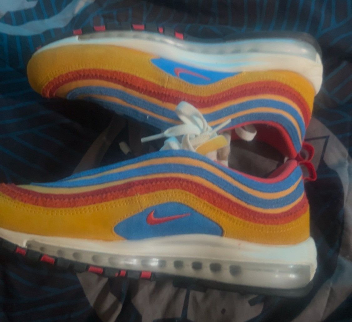Nike Nike Airmax 97 Pollen Orange Size US 10 / EU 43 - 3 Thumbnail