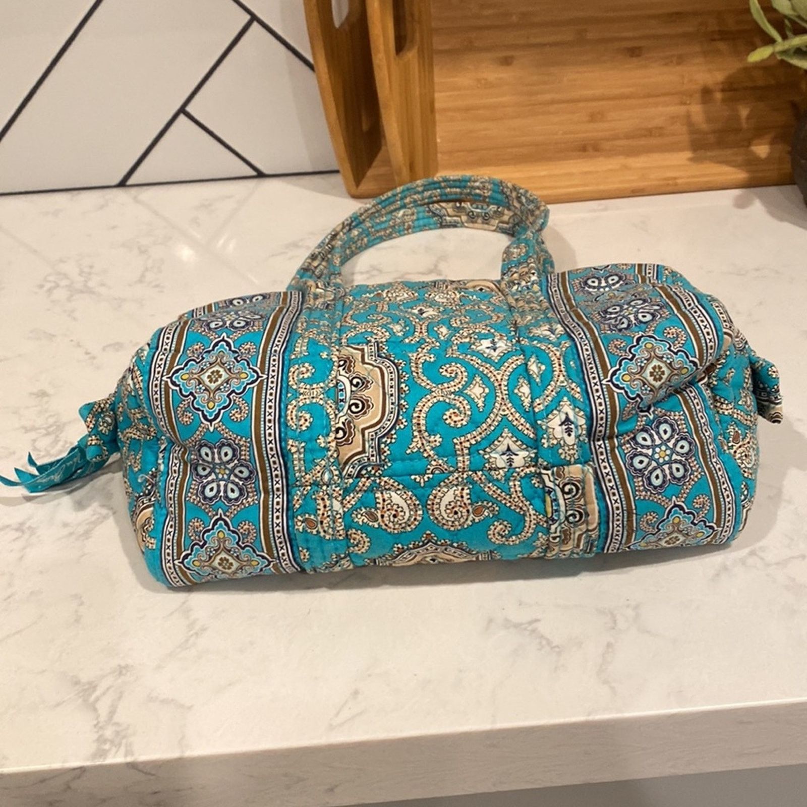 Vera Bradley Vera Bradley Totally Turq Rectangular Shoulder bag Y2K Size ONE SIZE - 7 Thumbnail