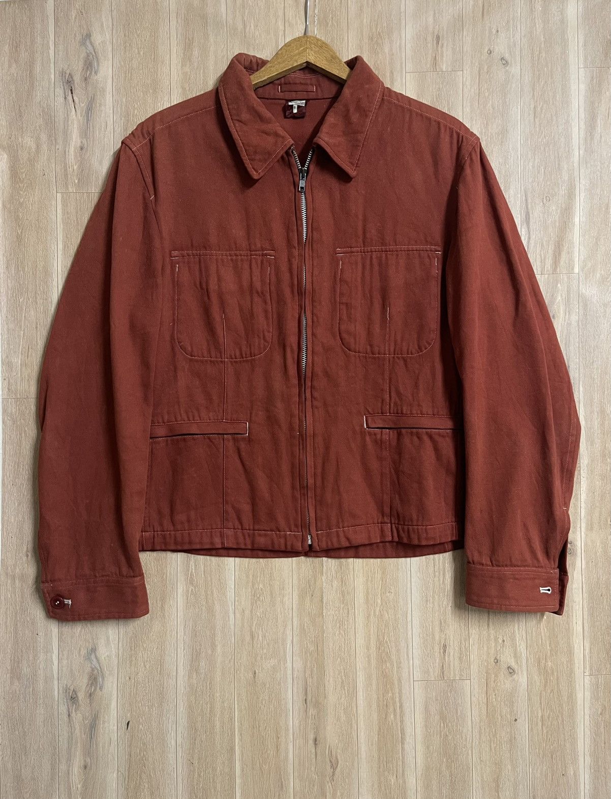 Comme des Garcons Vintage 90’s Comme Des Garcons Biker Jacket Trucker M Size US M / EU 48-50 / 2 - 1 Thumbnail
