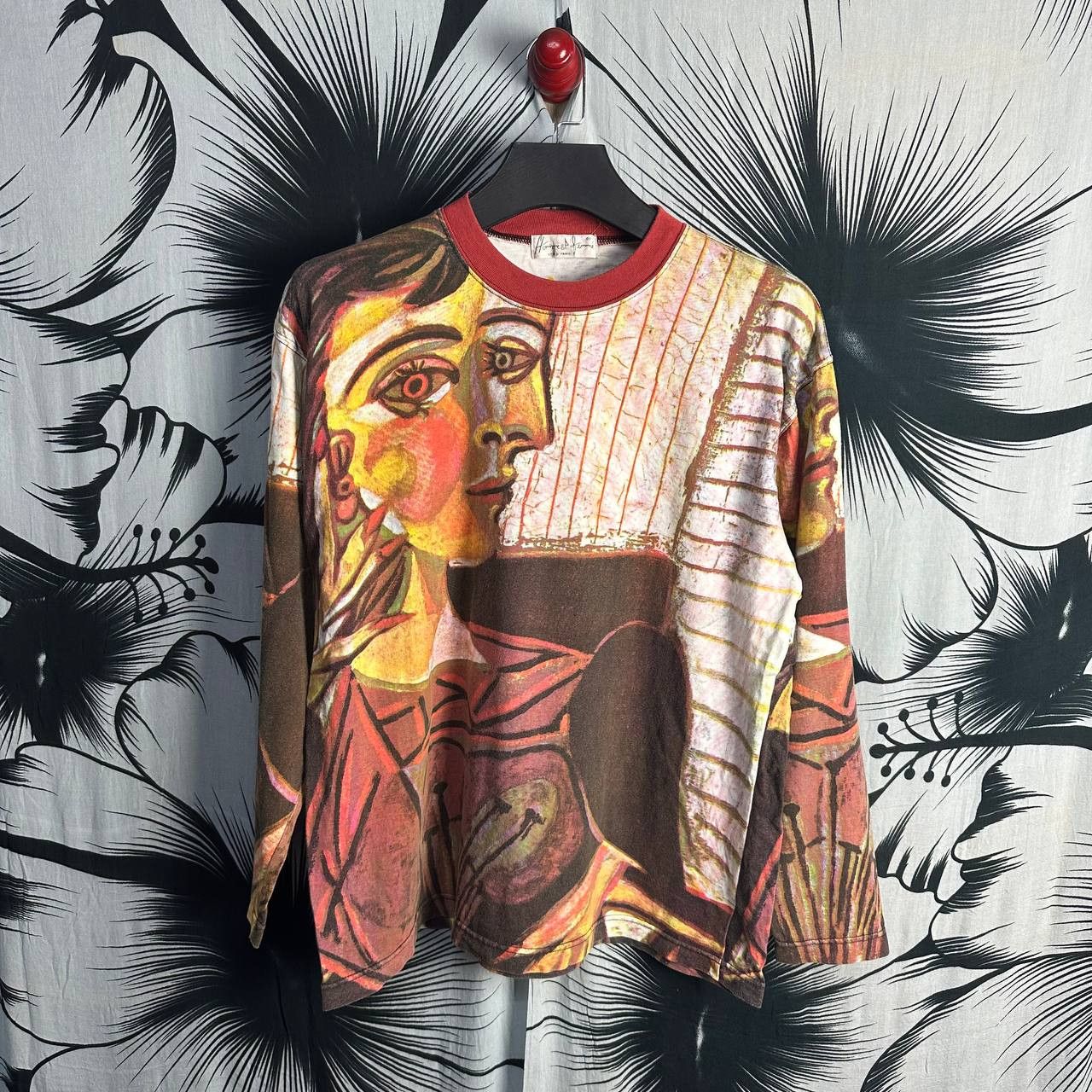 Vintage VINTAGE 1988 Pablo Picasso Dora Maar AOP Long Sleeve Shirt Size US XL / EU 56 / 4 - 1 Thumbnail