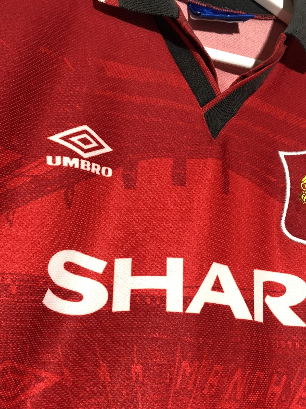 Umbro Umbro Manchester United Vintage 1994/95 Home Soccer Jersey Size US L / EU 52-54 / 3 - 5 Thumbnail