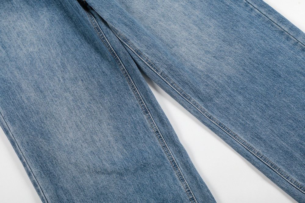 Jean American high street style washed distressed jeans for men Size US 32 / EU 48 - 4 Thumbnail