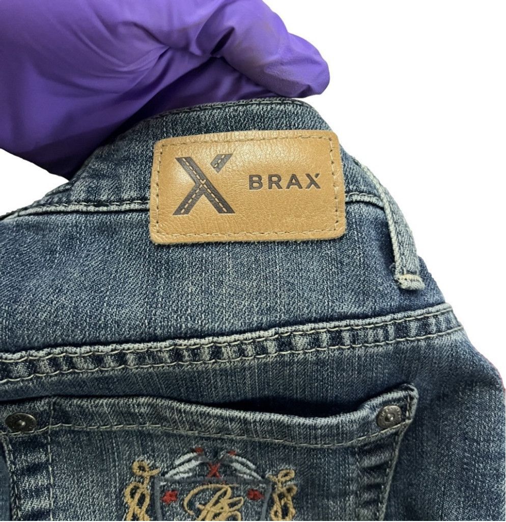 Other Vintage Bootcut Jeans 28 – Embroidered Homme de Mer Size 28" / US 6 / IT 42 - 9 Thumbnail