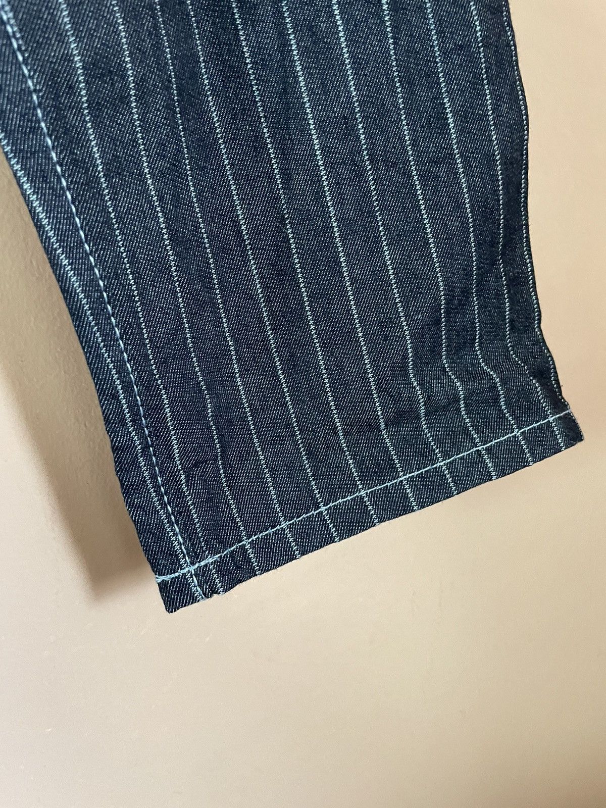 Zara Zara Studio tapered pinstripe denim jeans Size US 32 / EU 48 - 6 Thumbnail