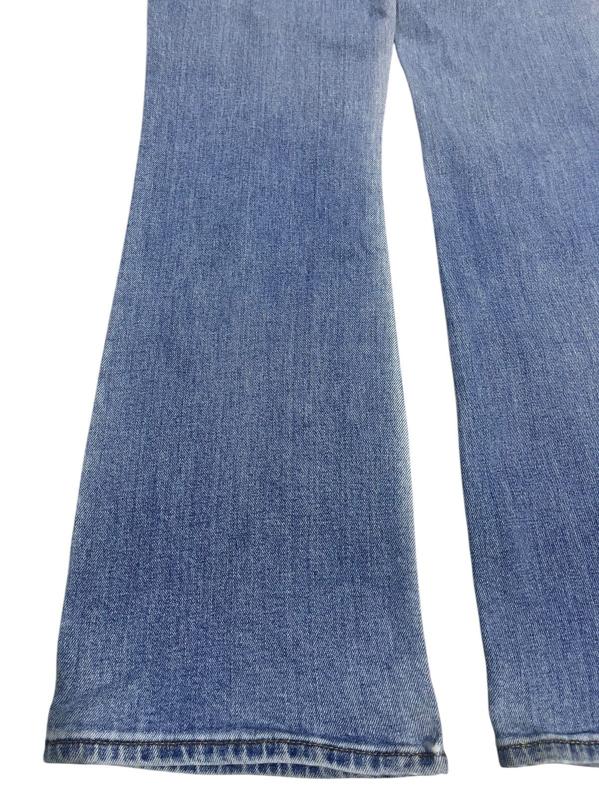 If Six Was Nine × Japanese Brand × Le Grande Bleu (L.G.B.) FLARE💥 JAPANESE BRAND Y2K GU WASHED BLUE JEANS Size 28" / US 6 / IT 42 - 10 Thumbnail