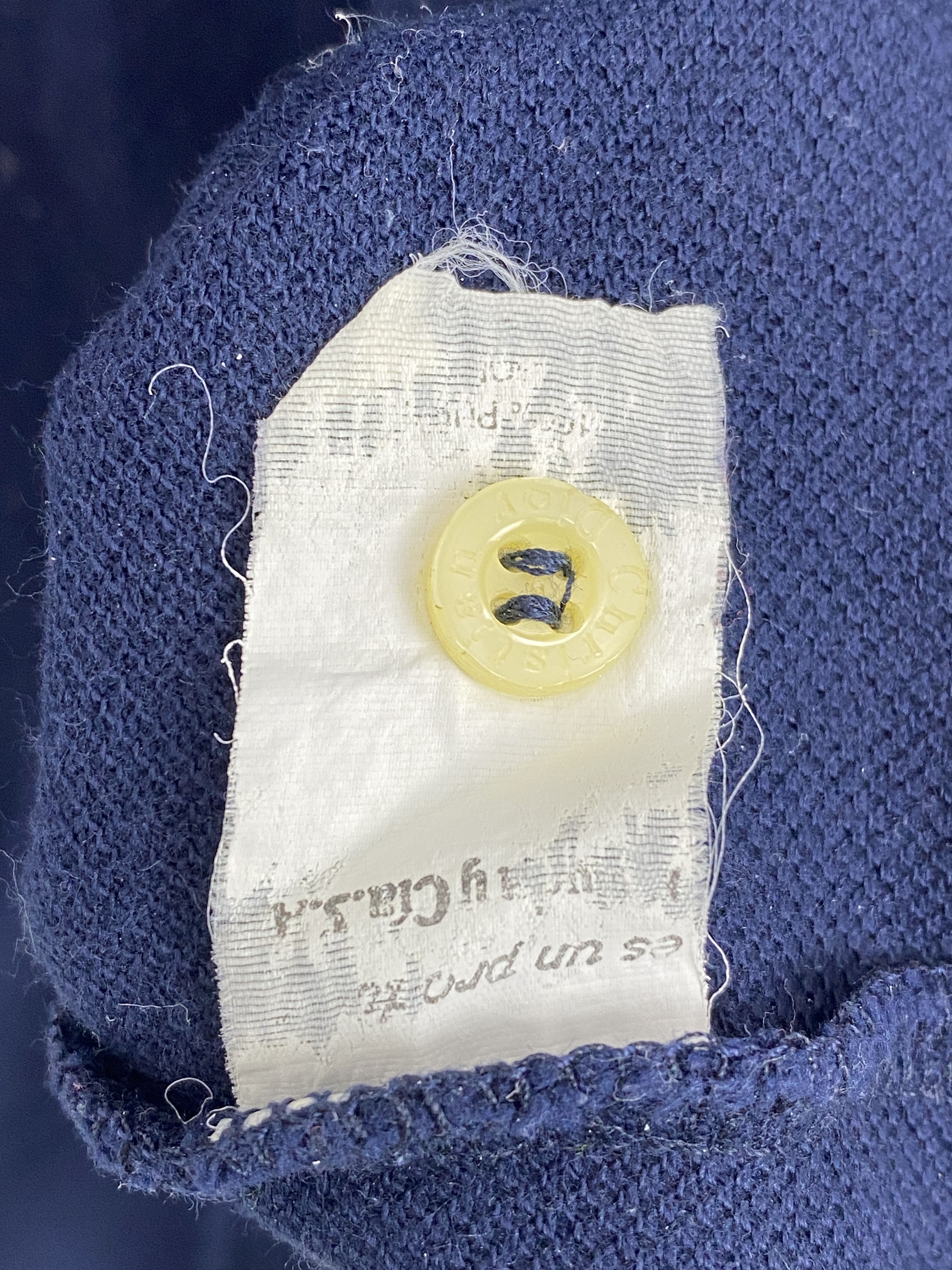 Dior Vintage Dior Plain Polo T Shirt TA0680 Size US XL / EU 56 / 4 - 7 Thumbnail