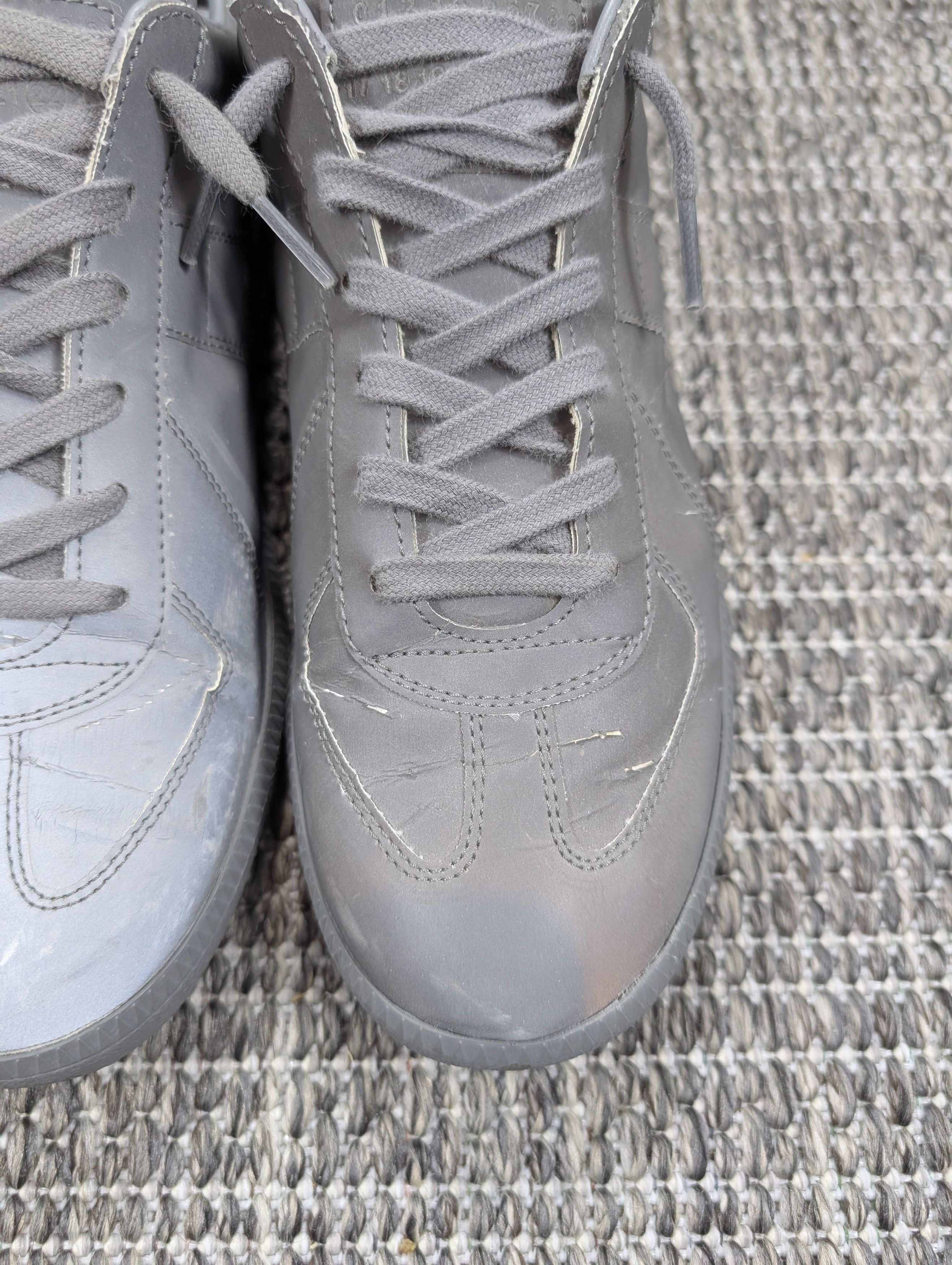 Maison Margiela Maison Margiela Gat 3M Reflective Grey Silver Sneakers Size US 9 / EU 42 - 3 Thumbnail