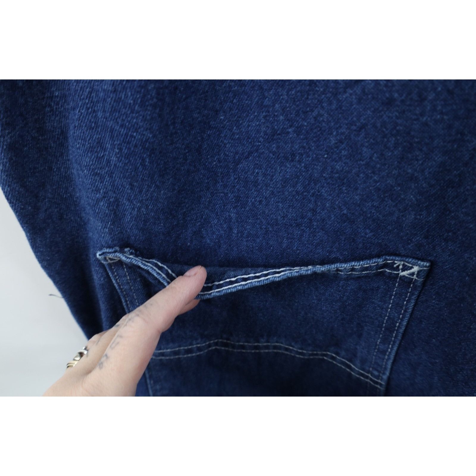 Carhartt Vintage Carhartt Distressed Spell Out Wide Leg Overalls Size US 38 / EU 54 - 13 Thumbnail