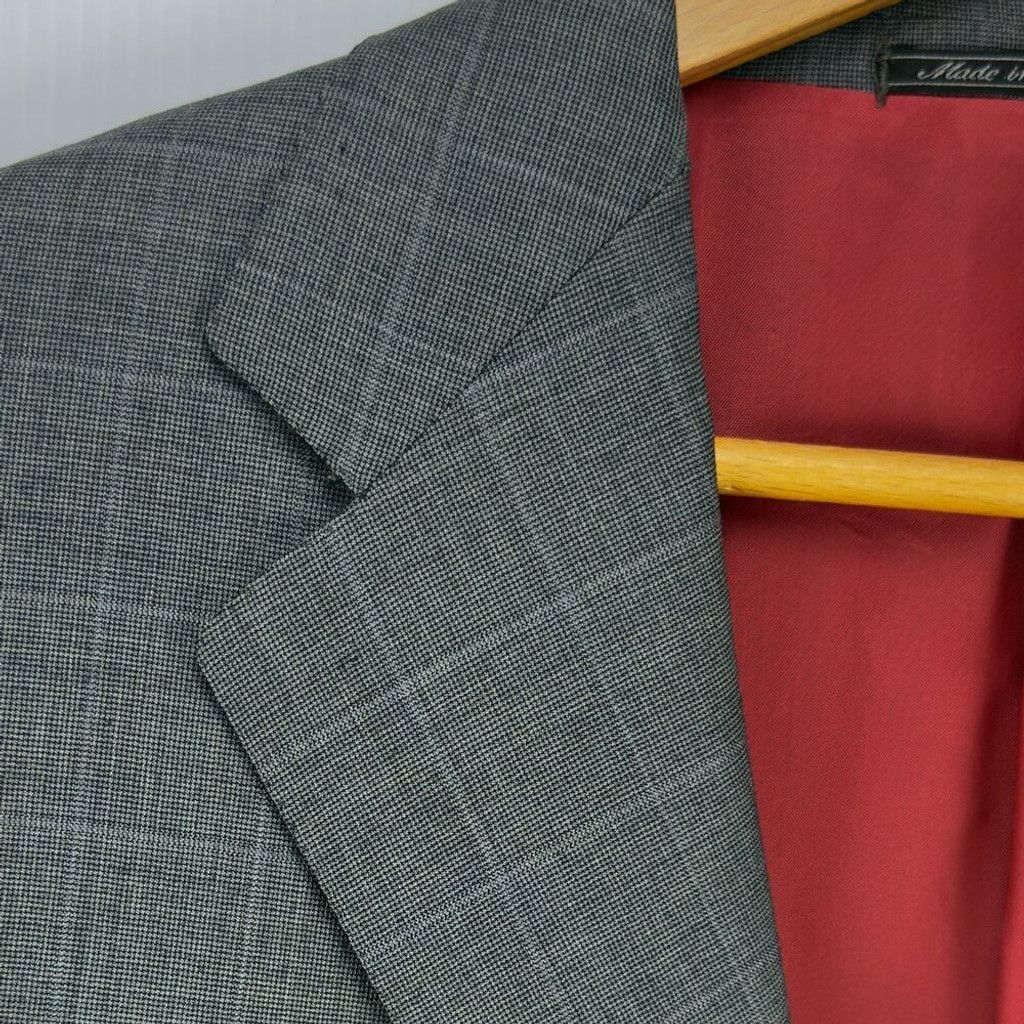 Ermenegildo Zegna ERMENEGILDO ZEGNA Trofeo 3 Button Front Blazer Jacket Sz 50R Size 50R - 3 Thumbnail