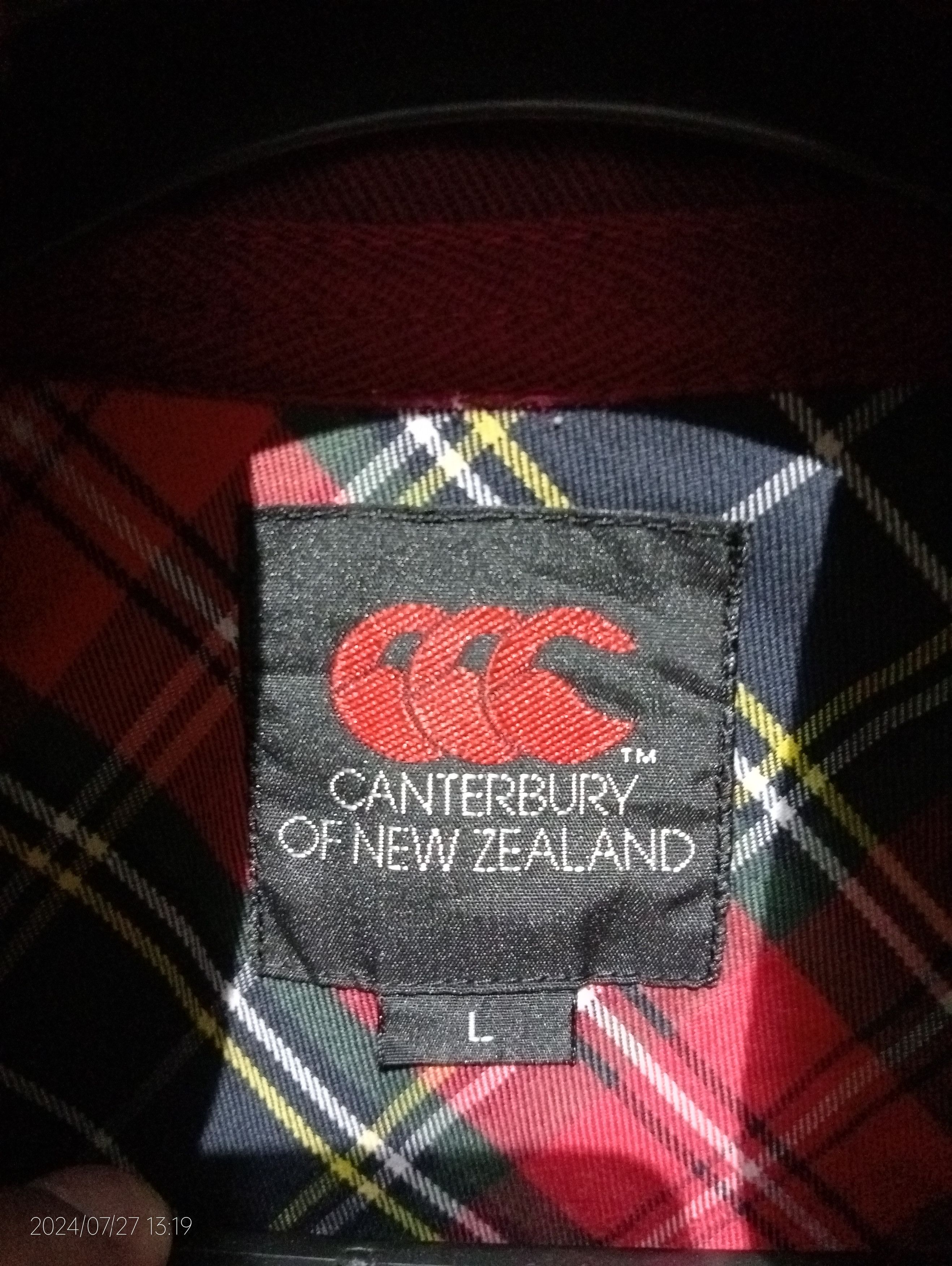 Canterbury of New Zealand Vintage Canterbury Spellout Polo Rugby Shirt Size US M / EU 48-50 / 2 - 12 Thumbnail