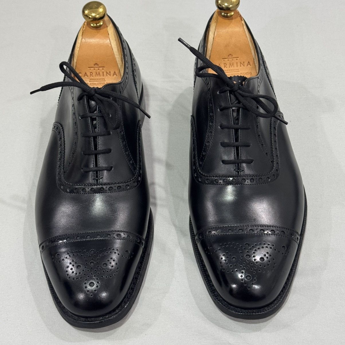 Church's Diplomat 173 Calf Leather Oxford Brogue – Black 🔥