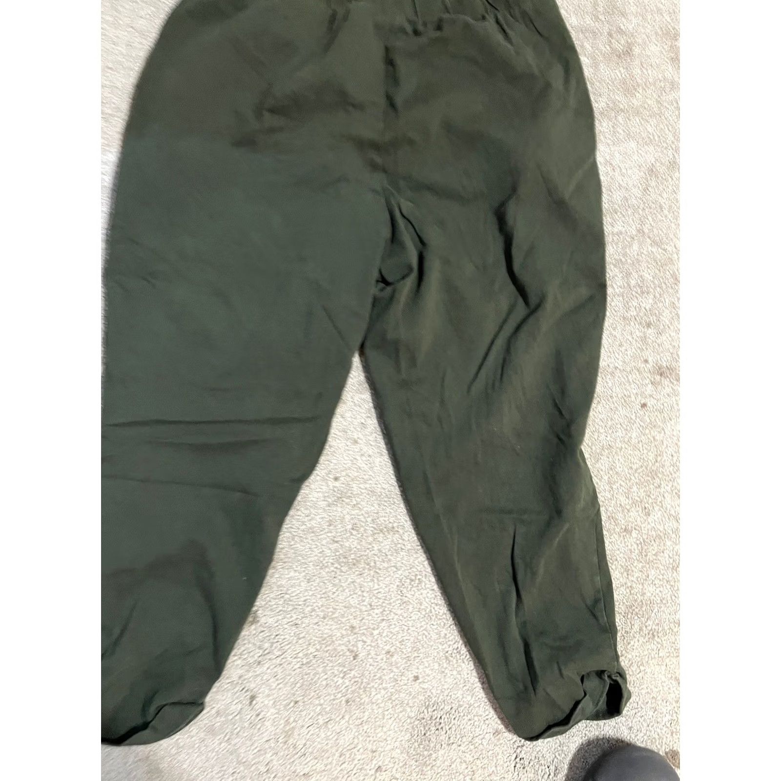 H&M H&M Sweatpants Green Size Medium Tapered Women's Size 32" / US 10 / IT 46 - 3 Thumbnail