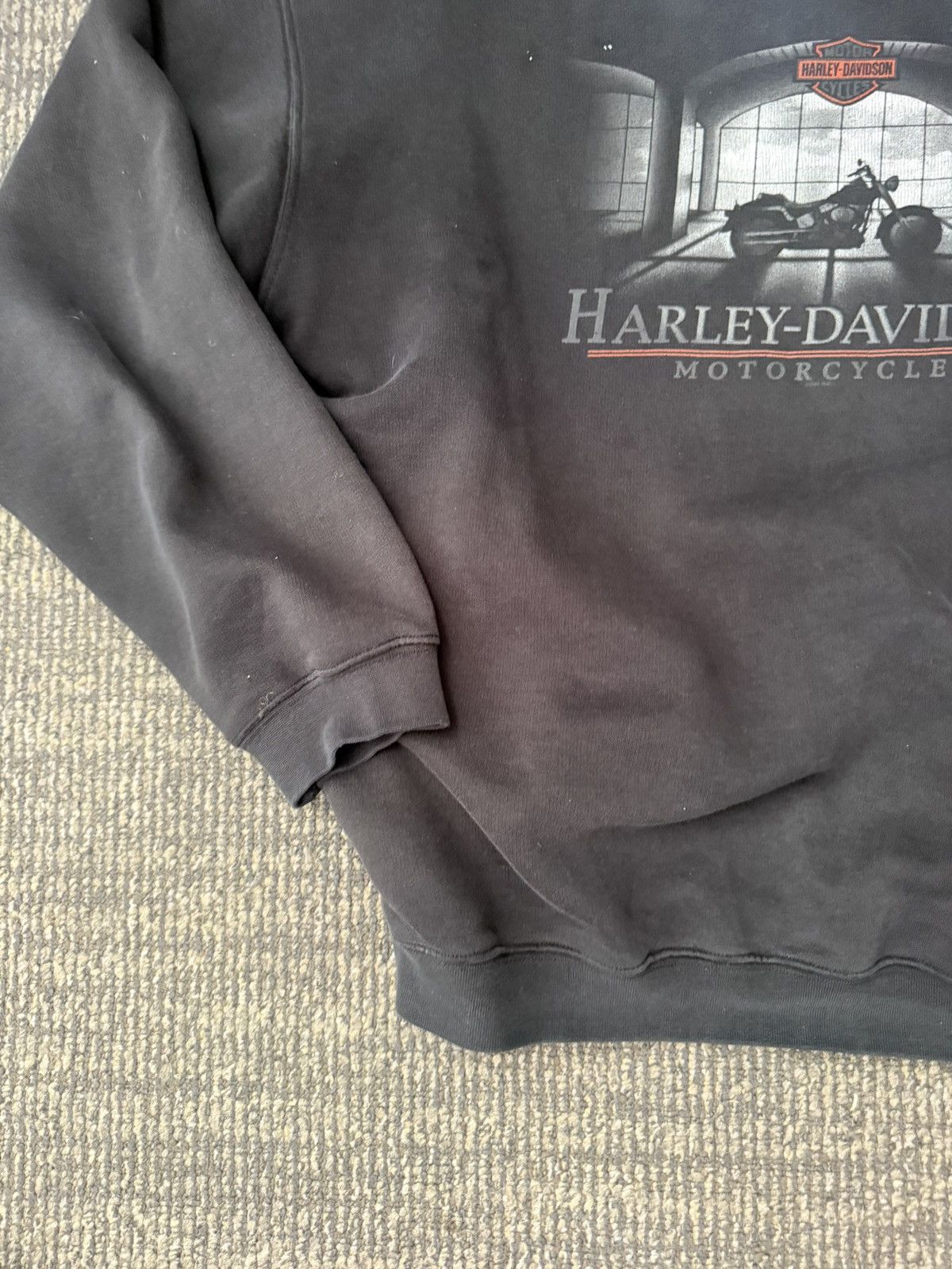 Harley Davidson Harley Davidson Vintage Crewneck Size US L / EU 52-54 / 3 - 4 Thumbnail