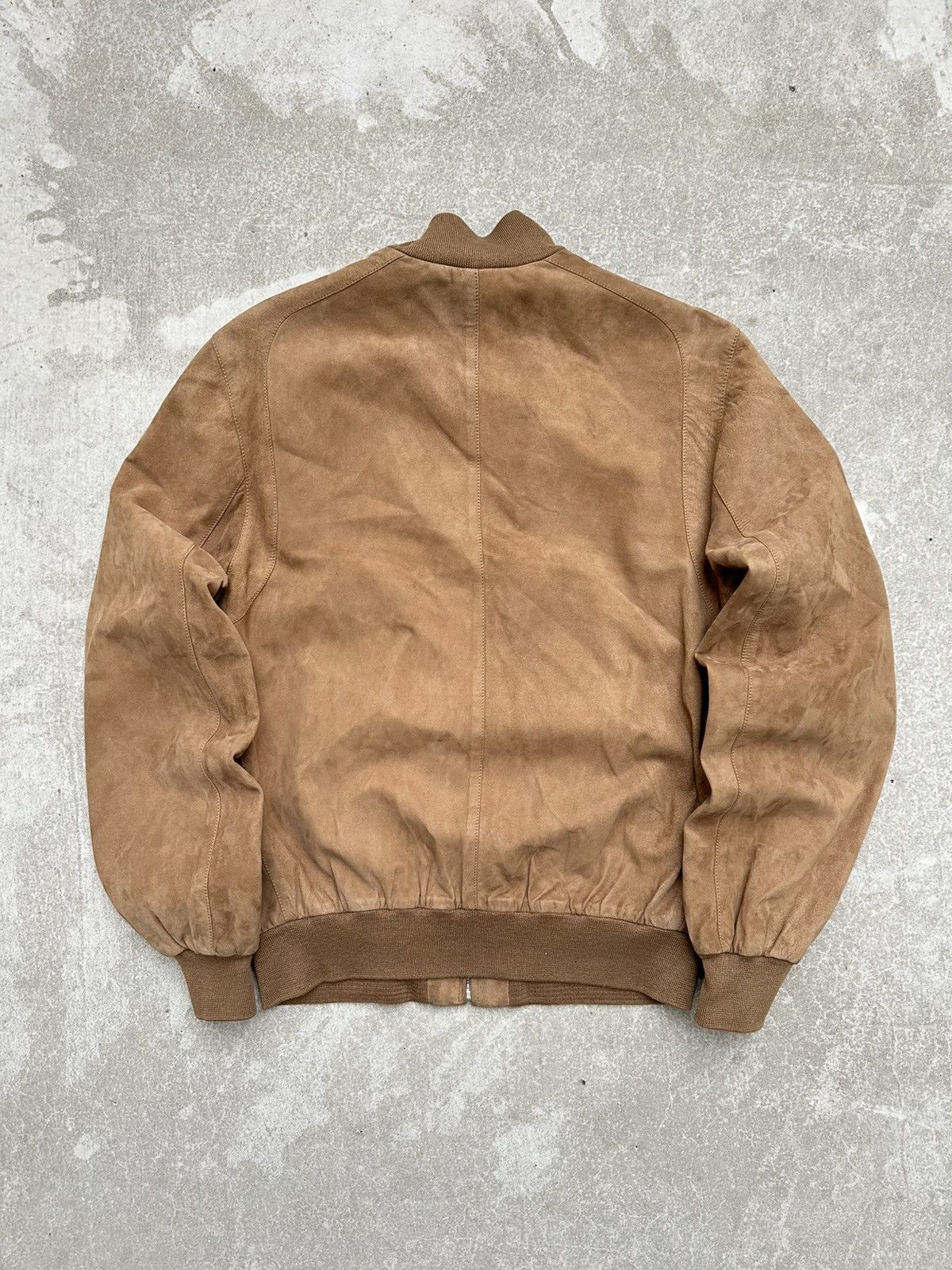 SERAPHIN SERAPHIN France Leather Suede Bomber Jacket Size US M / EU 48-50 / 2 - 11 Thumbnail