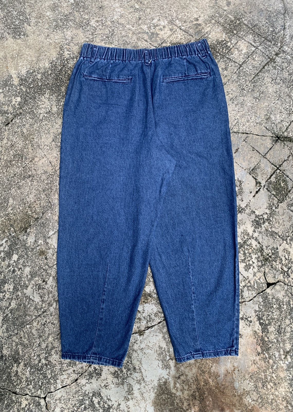 GU GU Japan Blue Jeans Relax Fit Baggy Balloon Pants Size US 36 / EU 52 - 2 Thumbnail