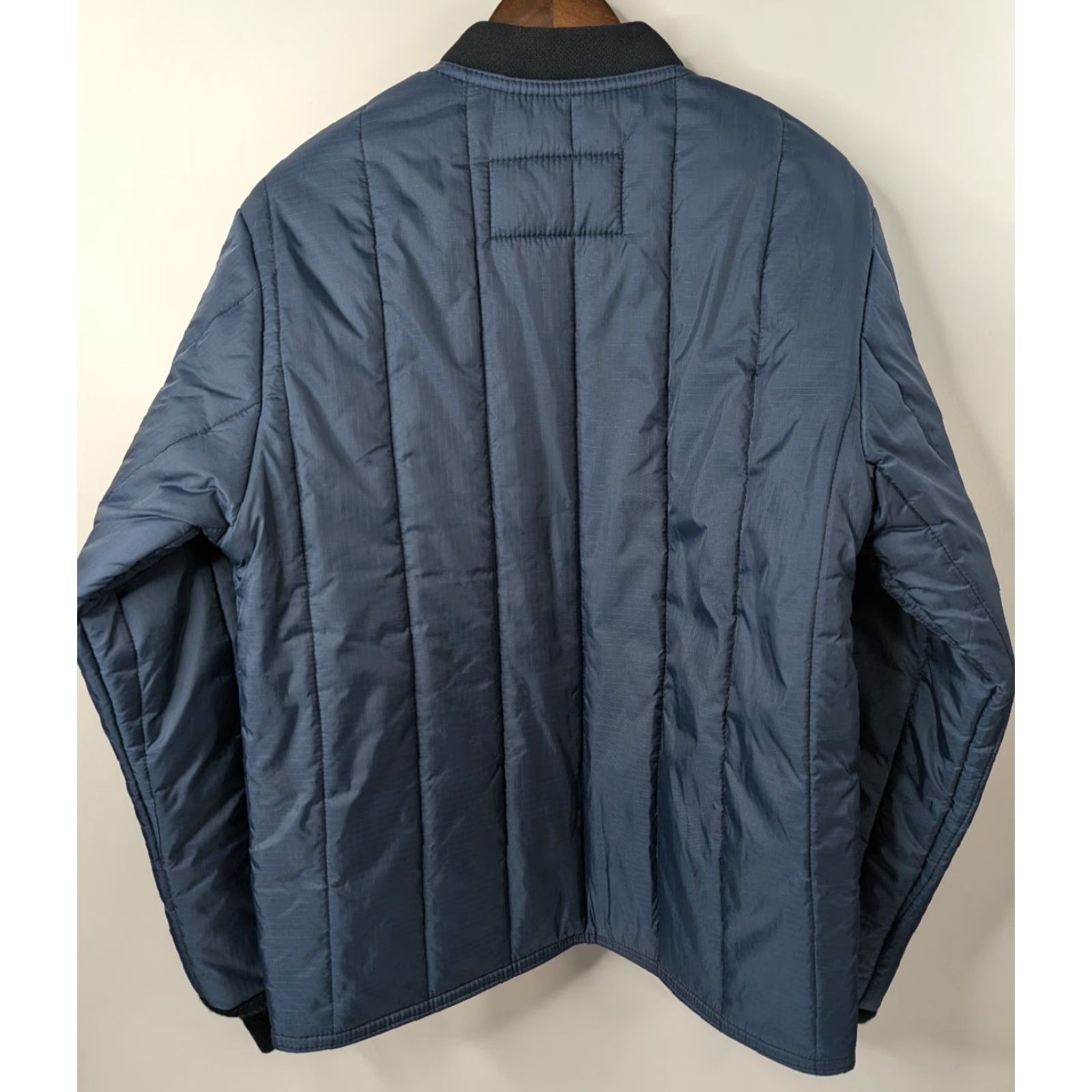 Refrigiwear RefrigiWear Jacket Workwear M Blue Fiberfill Insulated Nylon Zip Short 0525R Mens Size US M / EU 48-50 / 2 - 6 Thumbnail