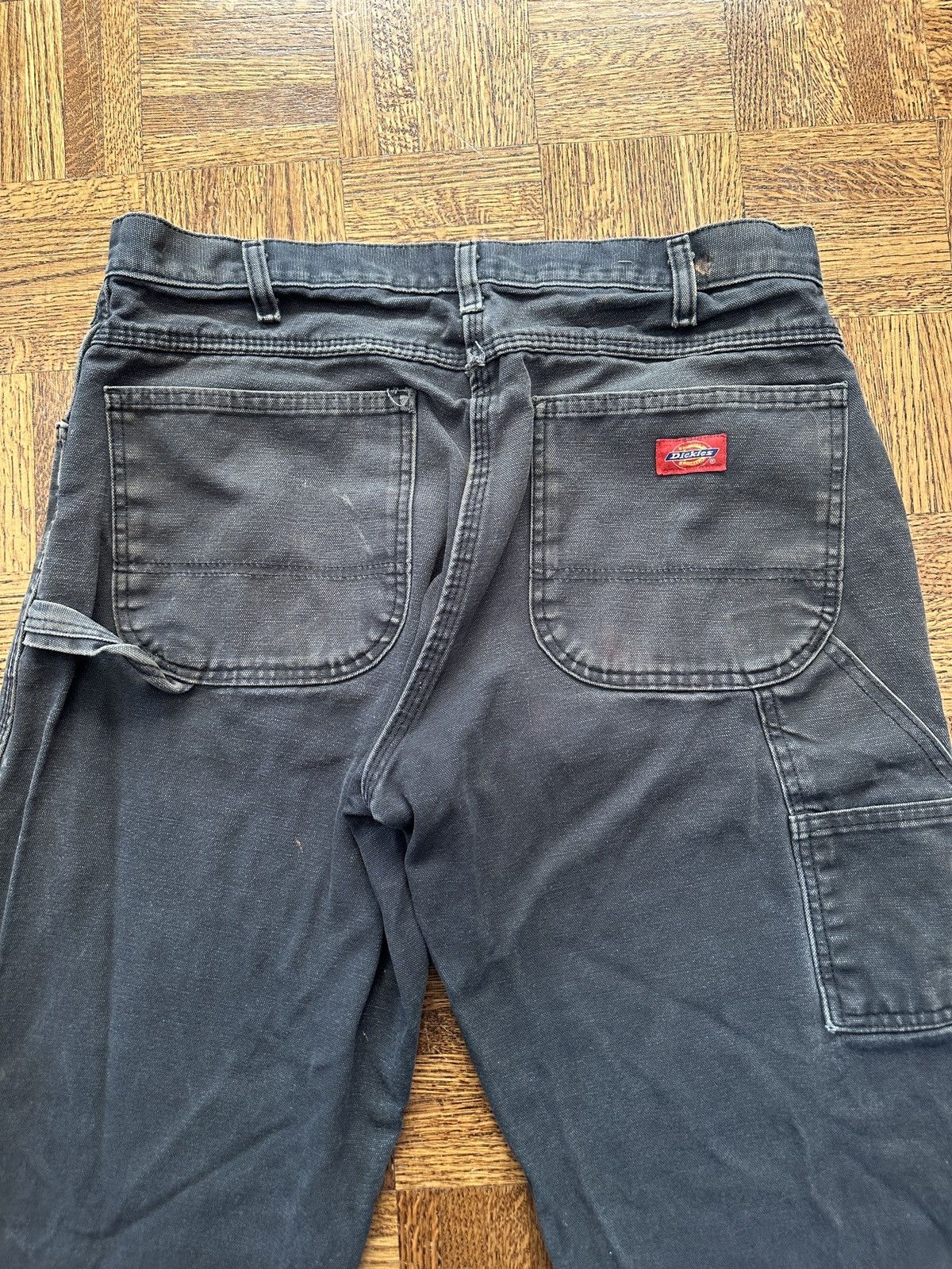 Dickies Vintage Y2K Dickies Faded Carpenter Canvas Work Pants Size US 34 / EU 50 - 5 Thumbnail