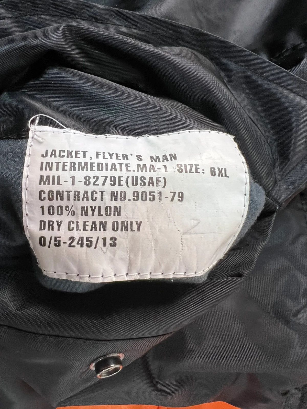 Vetements VETEMENTS AW16 REWORKED MA1 BOMBERJACKET BOMBER SZ:OS Size US XXL / EU 58 / 5 - 5 Thumbnail