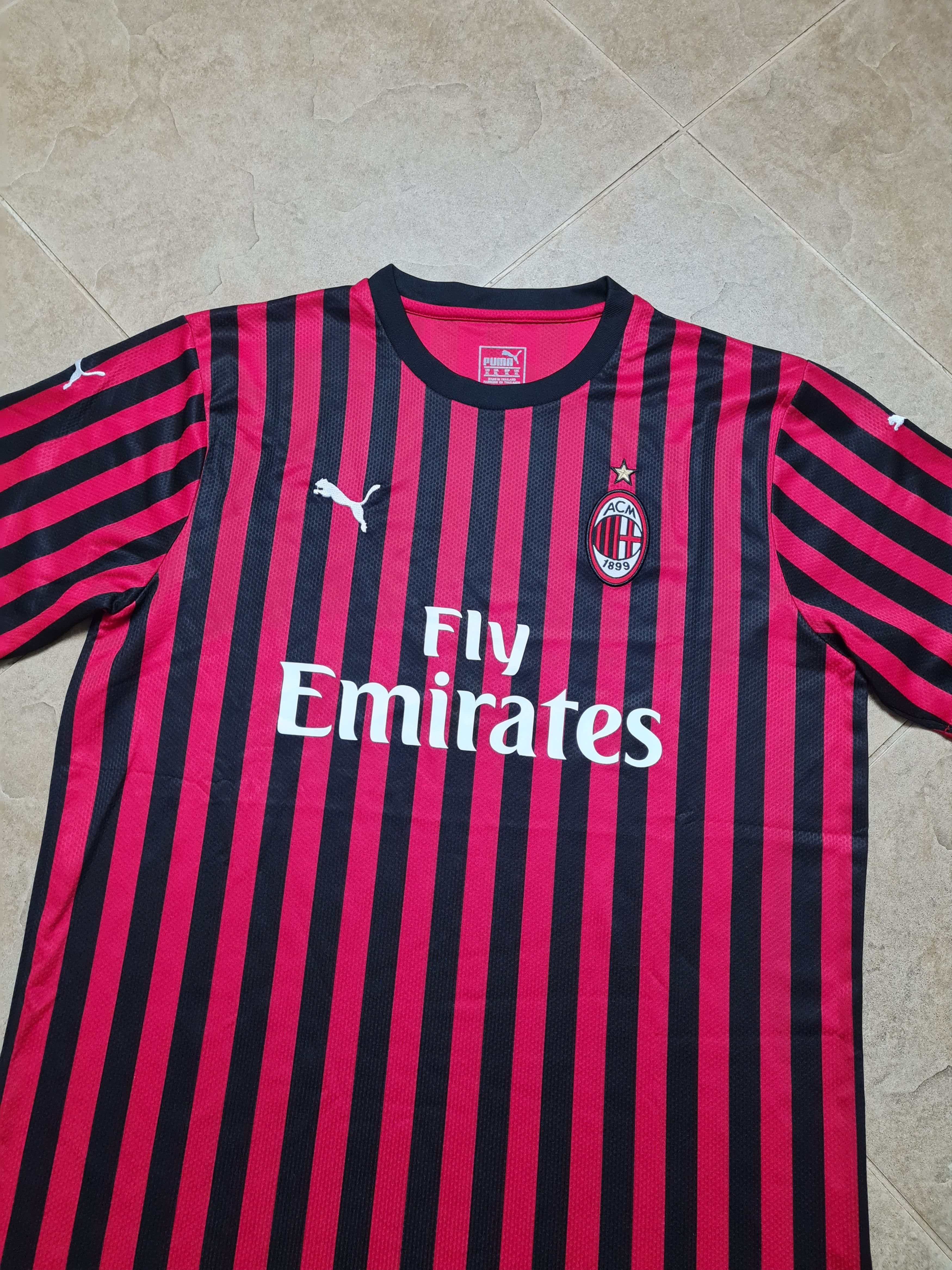 Puma MILAN 2019-2020 HOME FOOTBALL SHIRT PUMA 754419-06 Size US XL / EU 56 / 4 - 16 Thumbnail