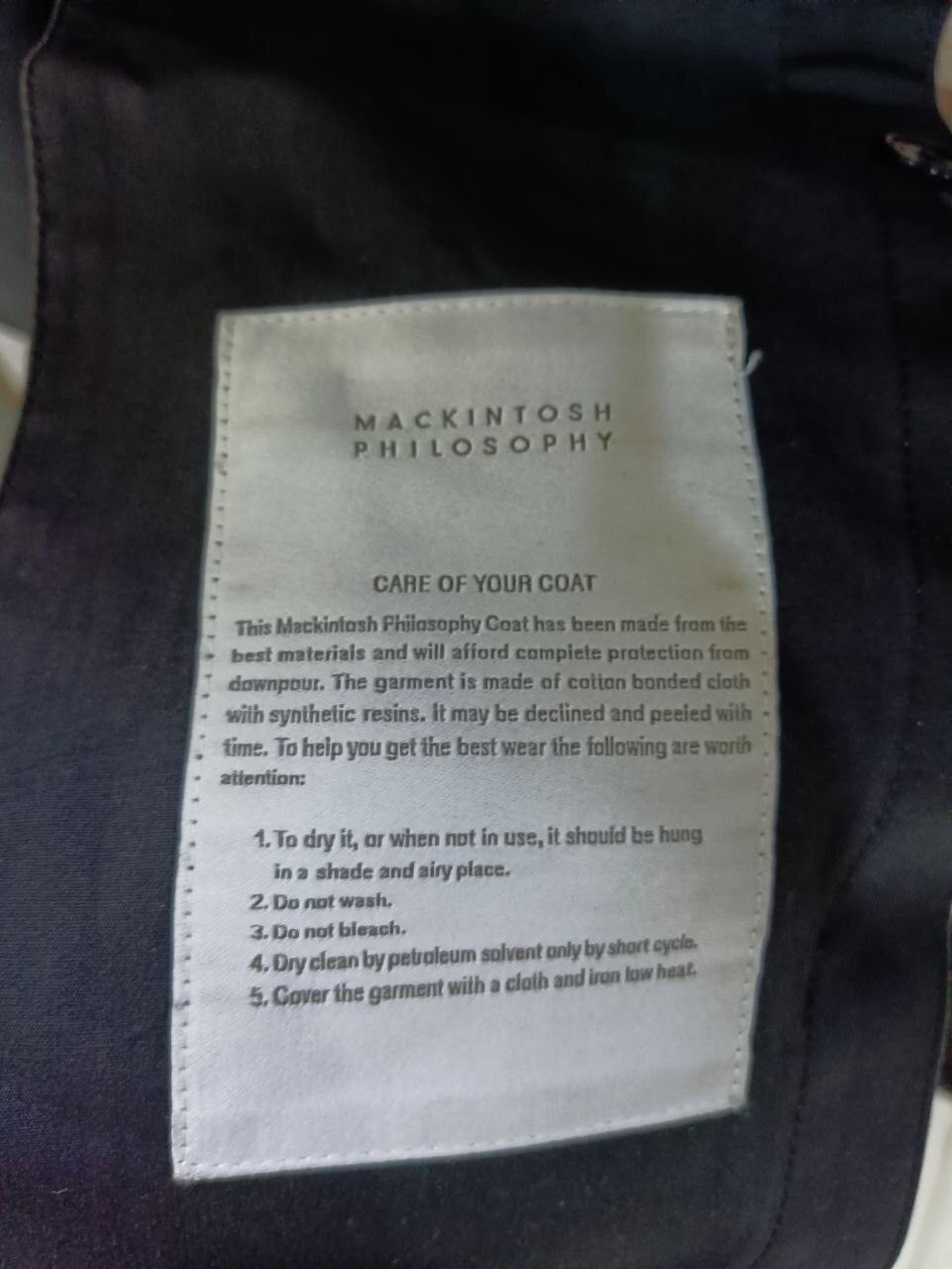Mackintosh MACKINTOSH PHILOSOPHY TRENCH COAT JACKET Size US XL / EU 56 / 4 - 10 Thumbnail