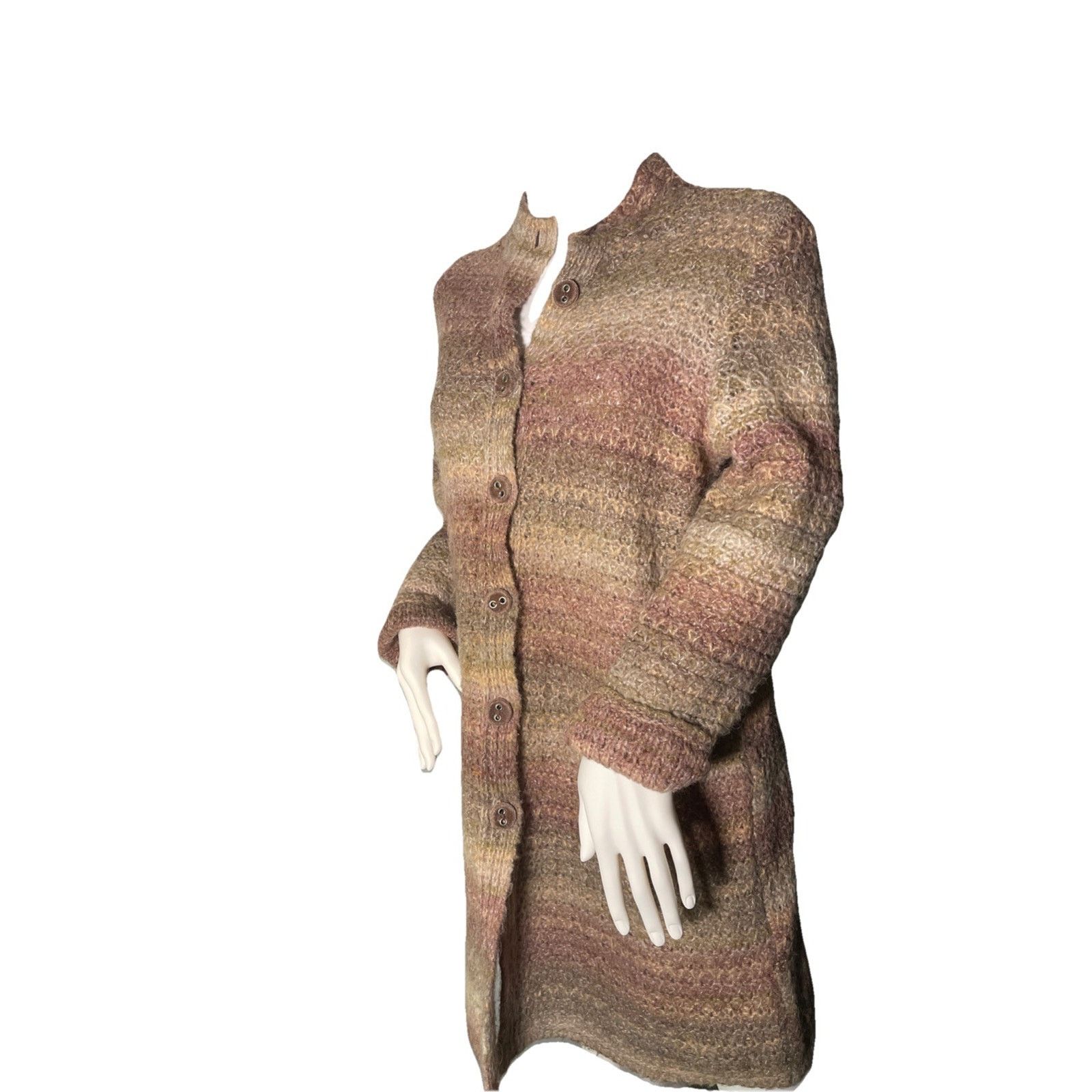 J. Jill J Jill Small Sweater Long Cardigan Alpaca/ Wool Textured- M Size M / US 6-8 / IT 42-44 - 1 Thumbnail
