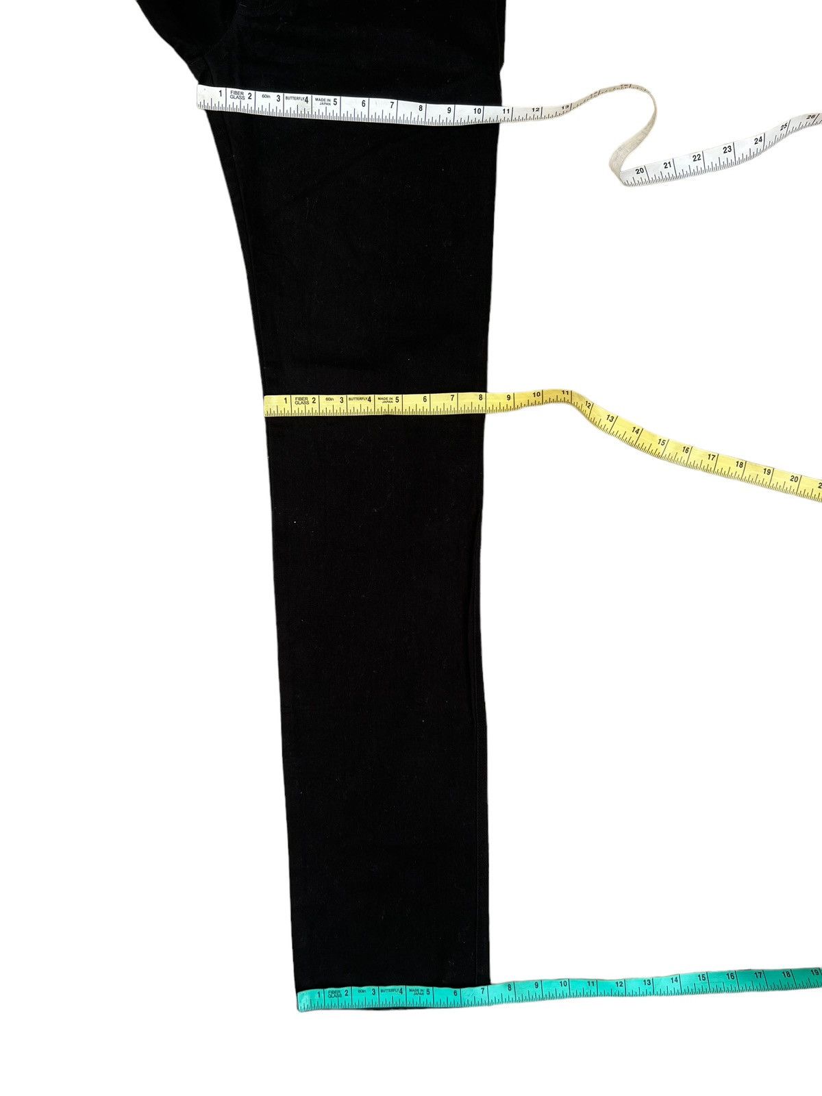 agnes b. Vintage Agnes B. Homme Paris Dark Black Trouser Pant Size US 29 - 4 Thumbnail