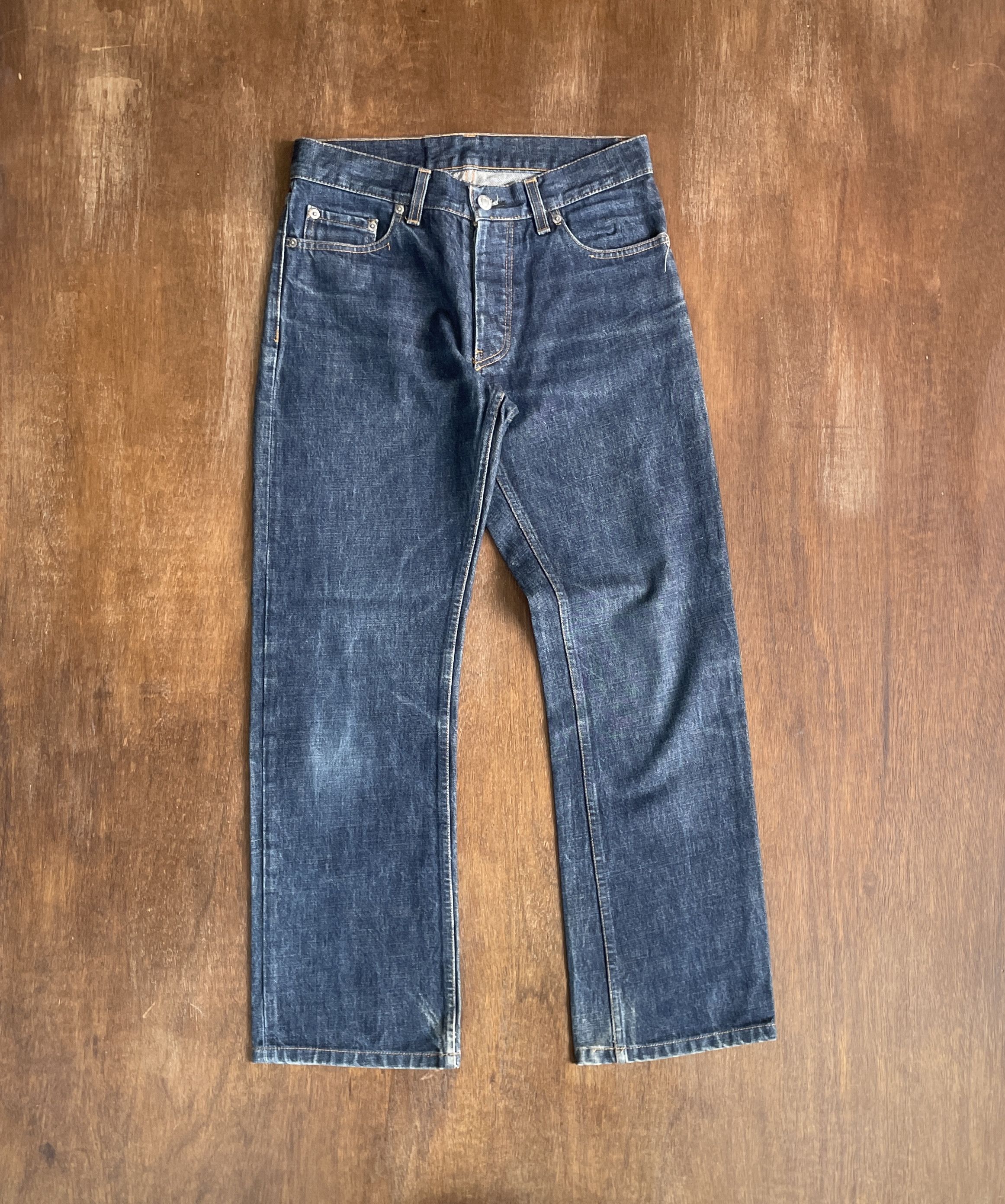 Helmut Lang HELMUT LANG Classic Raw Denim Boot Cut 1999 Size US 28 / EU 44 - 1 Thumbnail