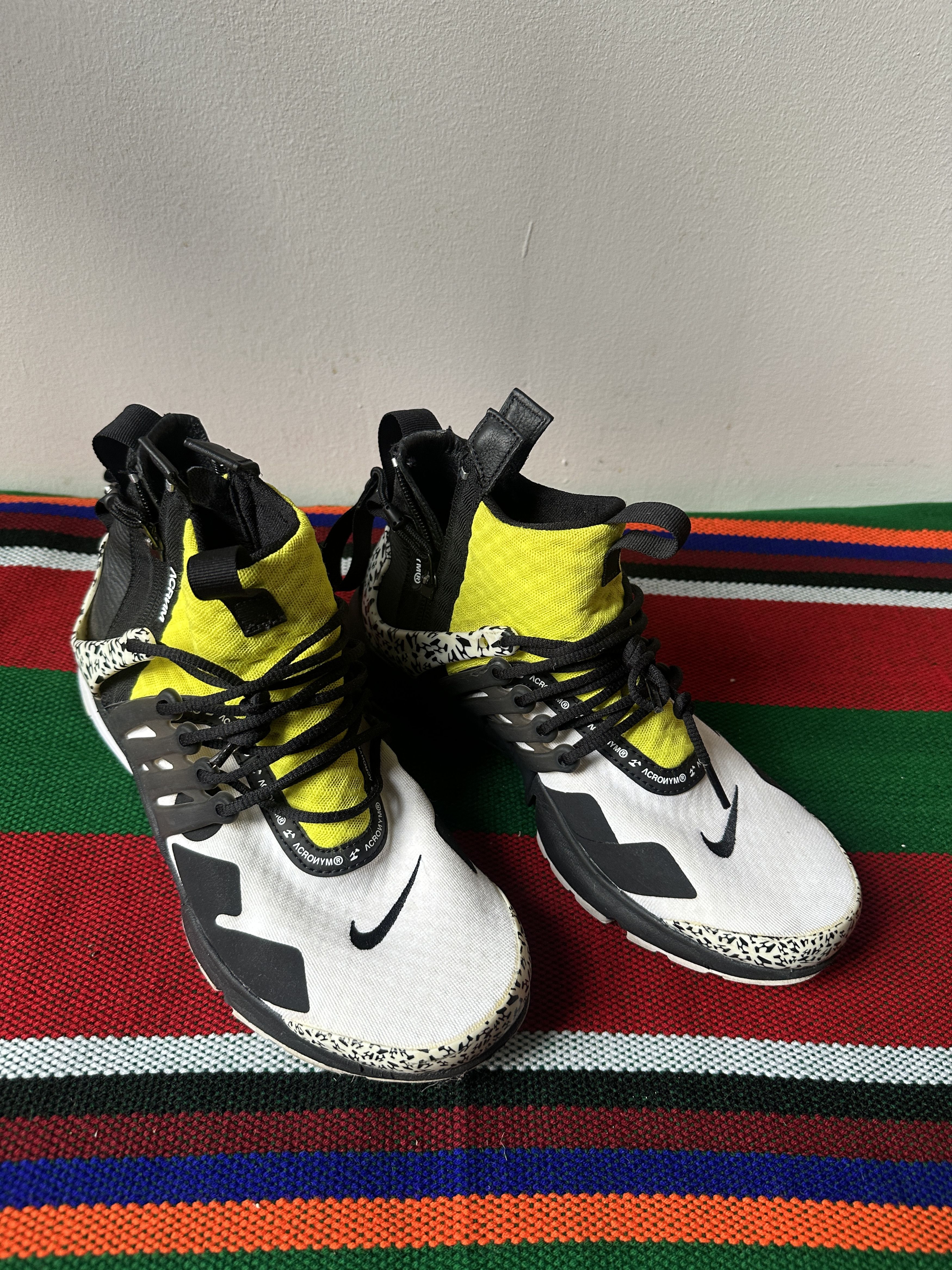 Acronym × Nike Nike Air Presto Mid x Acronym Dynamic Yellow Men's size 7 Size US 7 / EU 40 - 11 Thumbnail