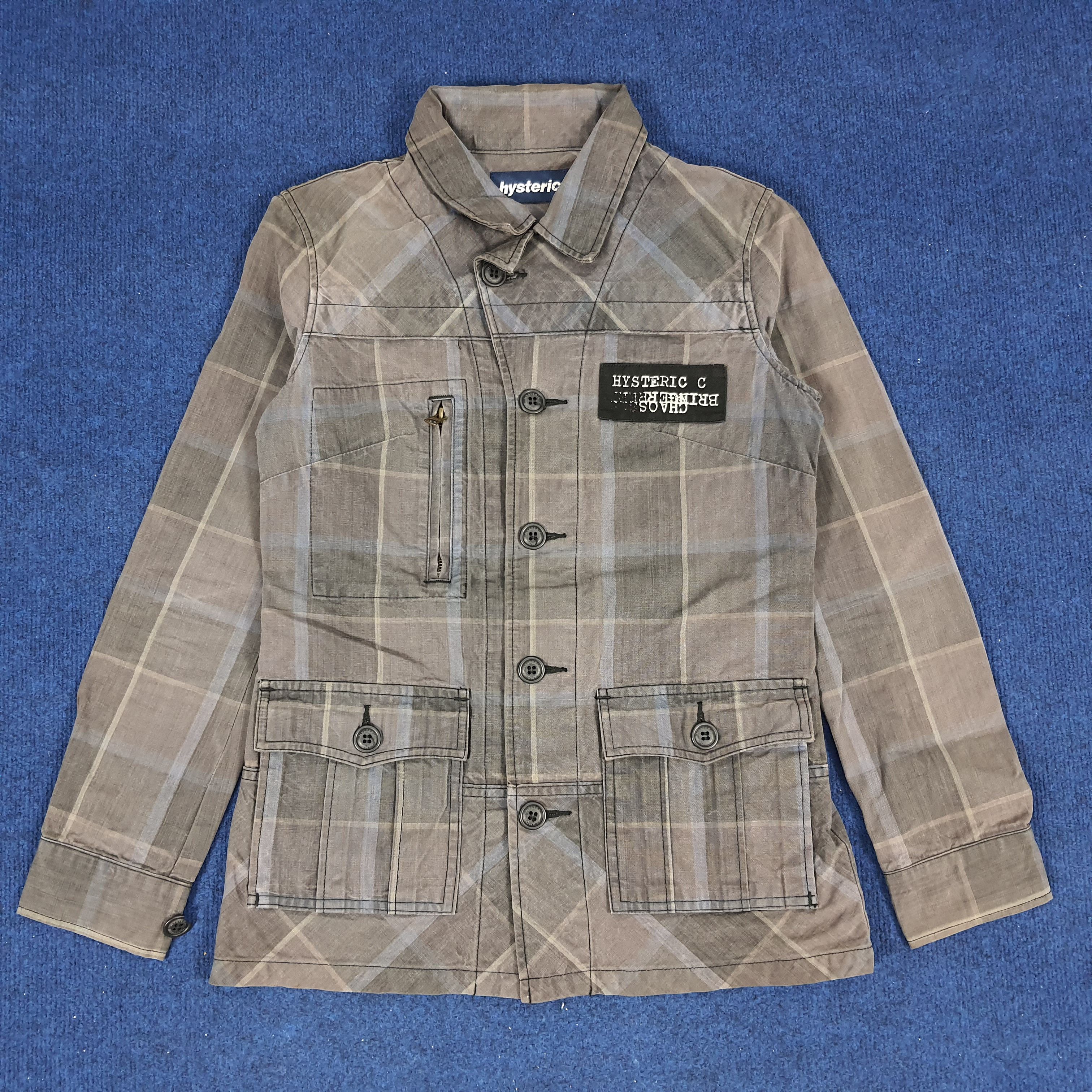 Hysteric Glamour × Japanese Brand × Vintage Vintage Hysteric Glamour Chaos Bringer Custom Logo Jacket Size XS / US 0-2 / IT 36-38 - 3 Thumbnail