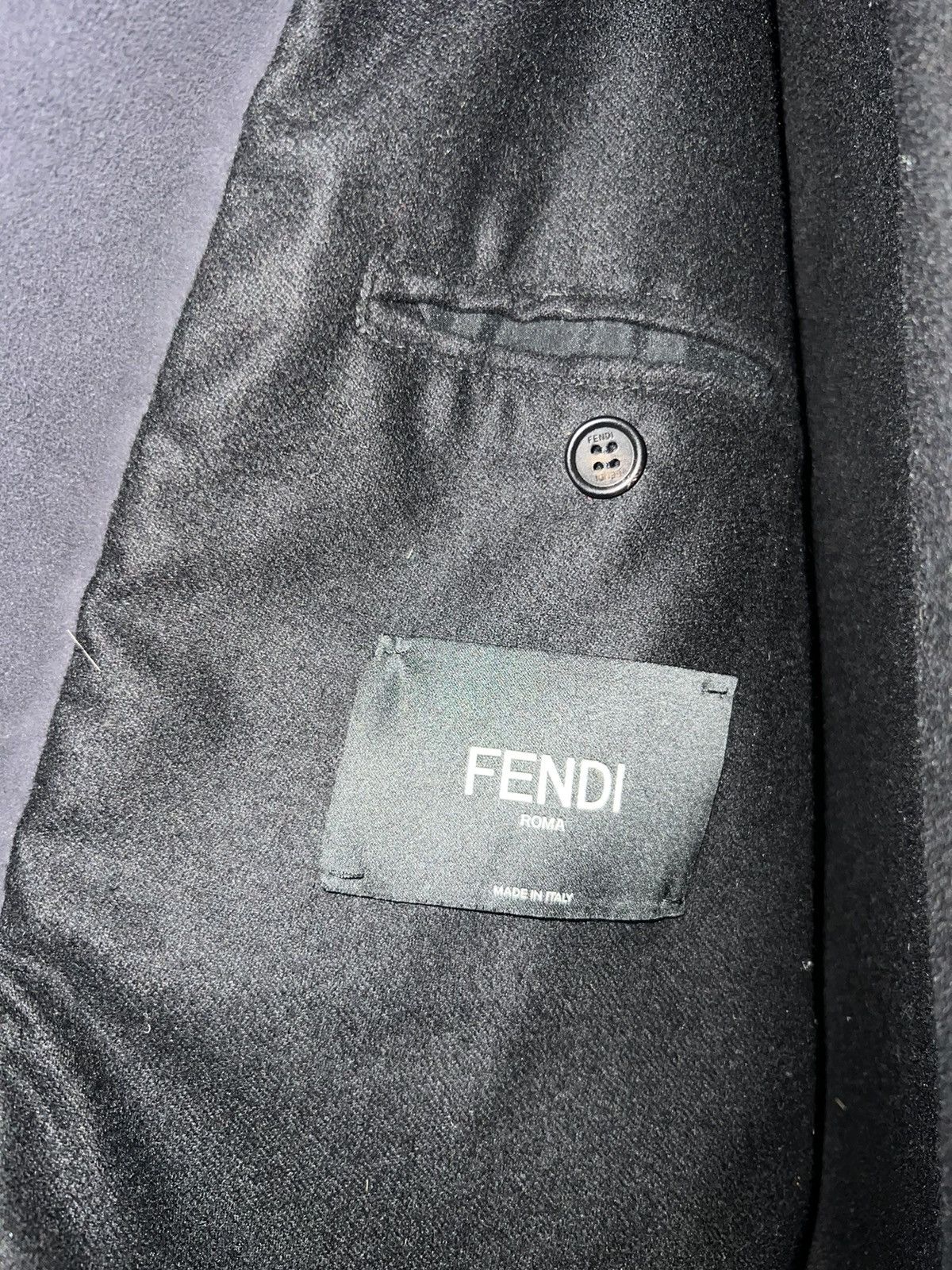 Fendi Fendi Monster Brown Leather Jacket Size US S / EU 44-46 / 1 - 8 Thumbnail