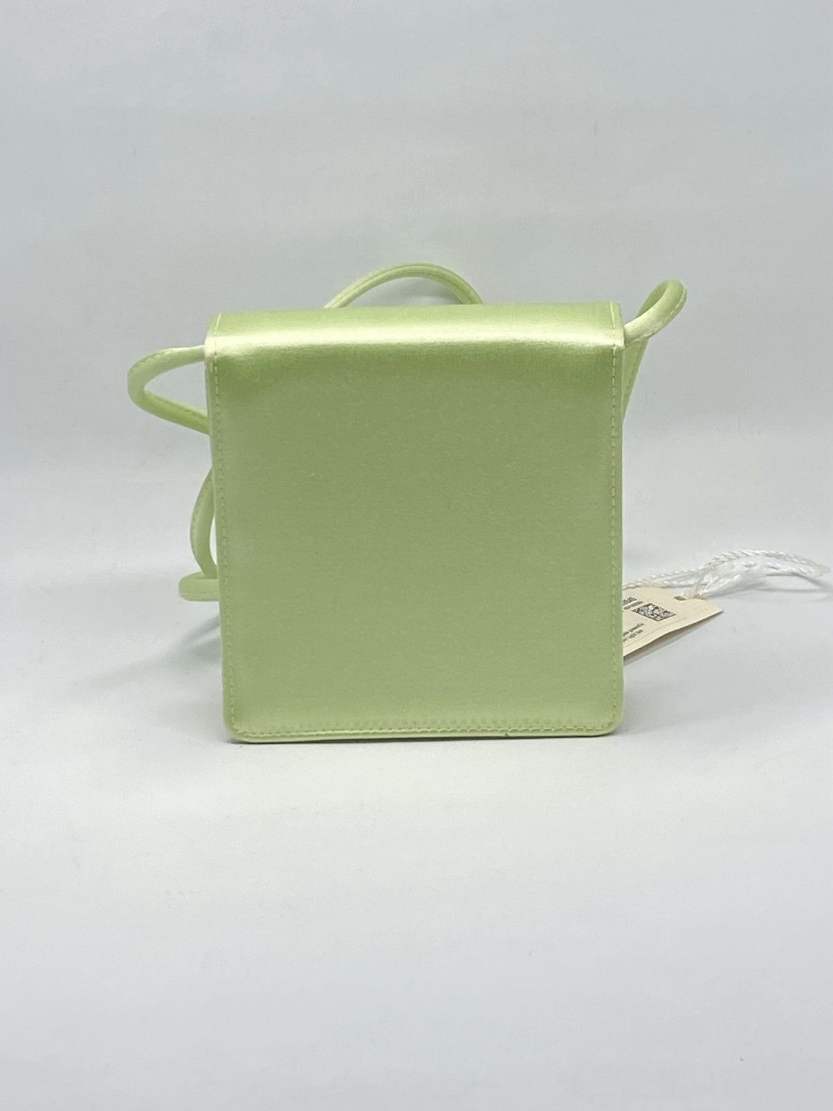 Bvlgari BVLGARI Light Green Satin Mini Shoulder Bag Size ONE SIZE - 4 Thumbnail