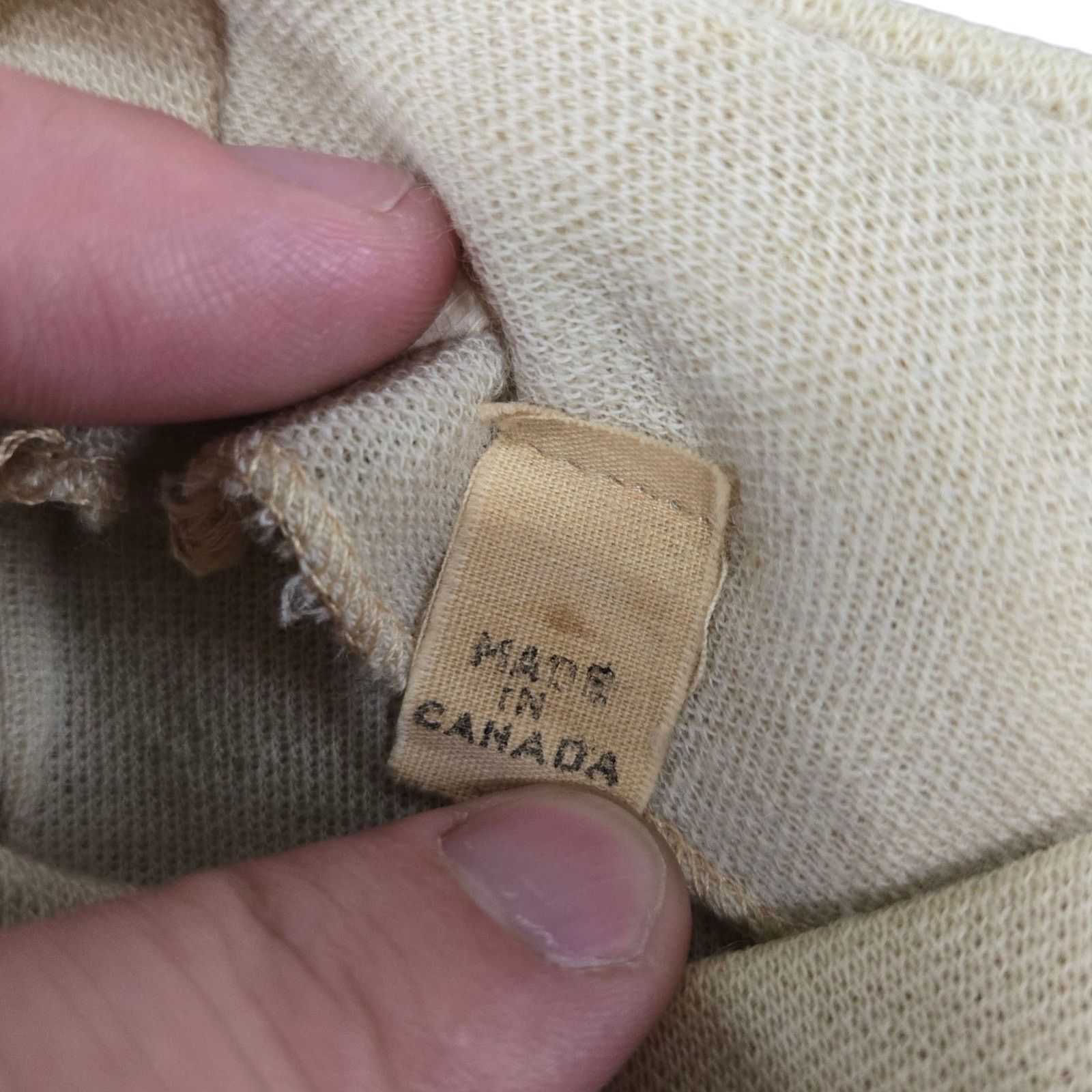Vintage Vintage Knit Top Ivory Mod Minimalist Blouse Size Small Size S / US 4 / IT 40 - 7 Thumbnail
